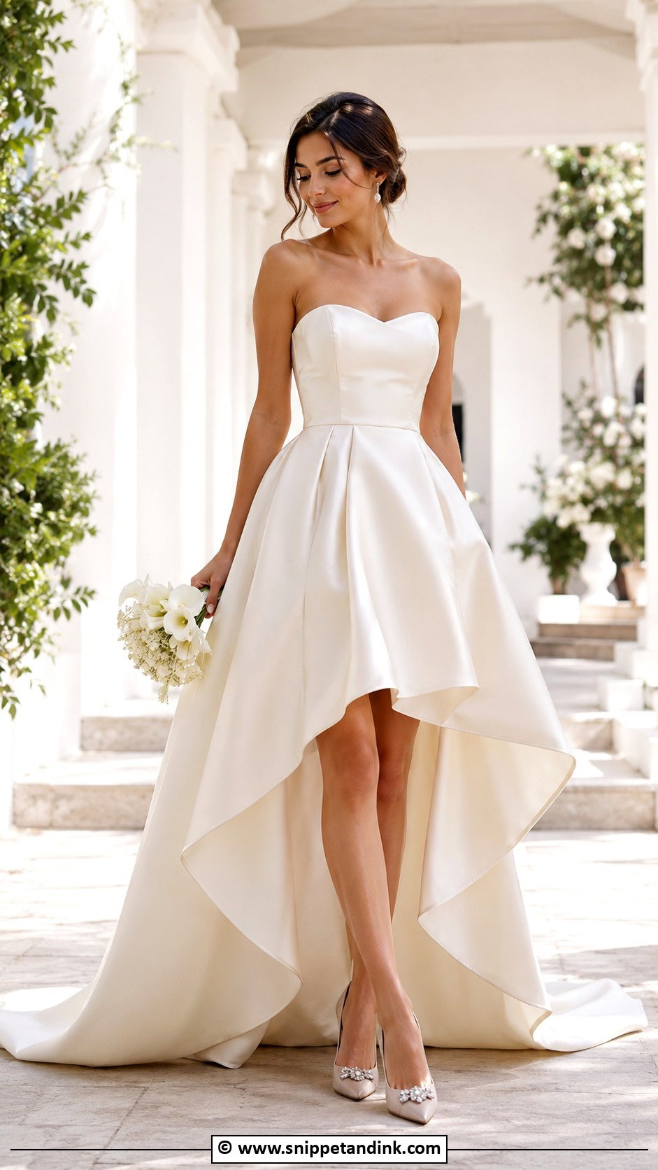 High Low Wedding Dress - Snippet and Ink - 25 Untraditional Wedding Dress Ideas