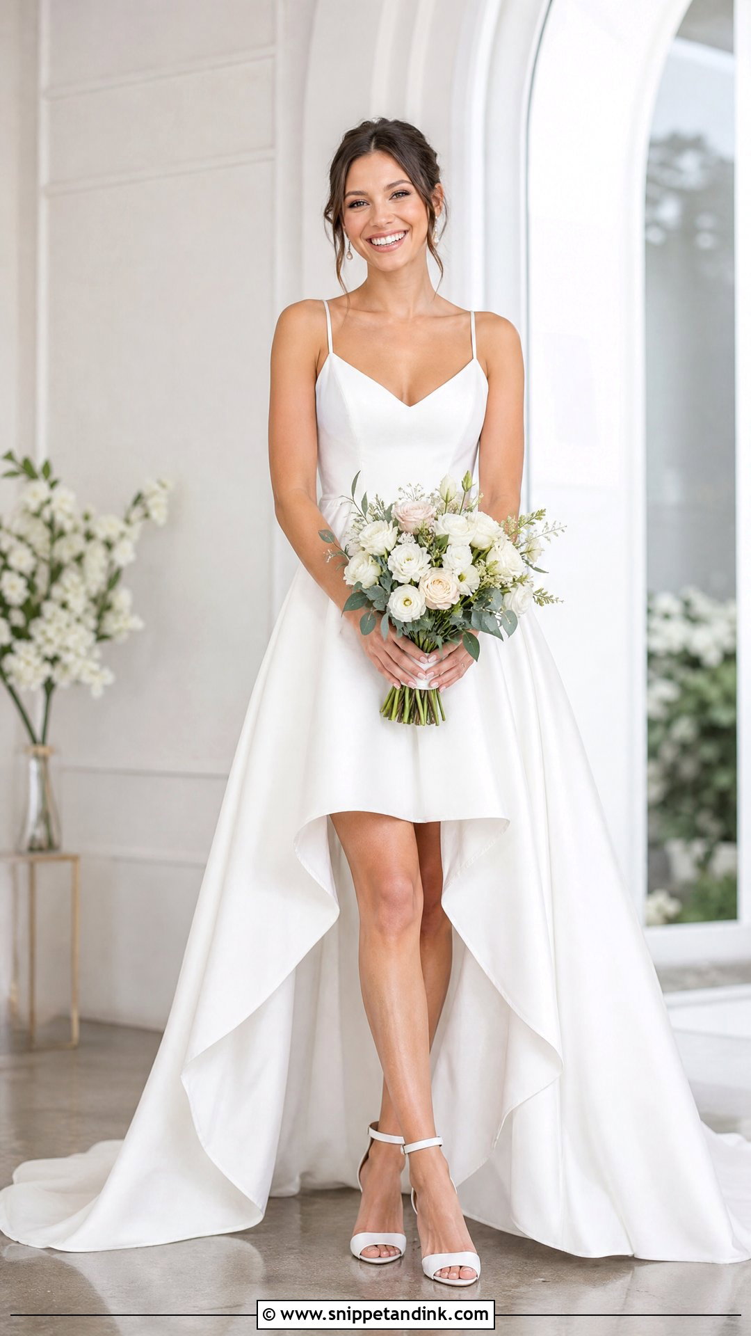 High Low Wedding Dress - Snippet and Ink - 25 Ugly Wedding Dresses