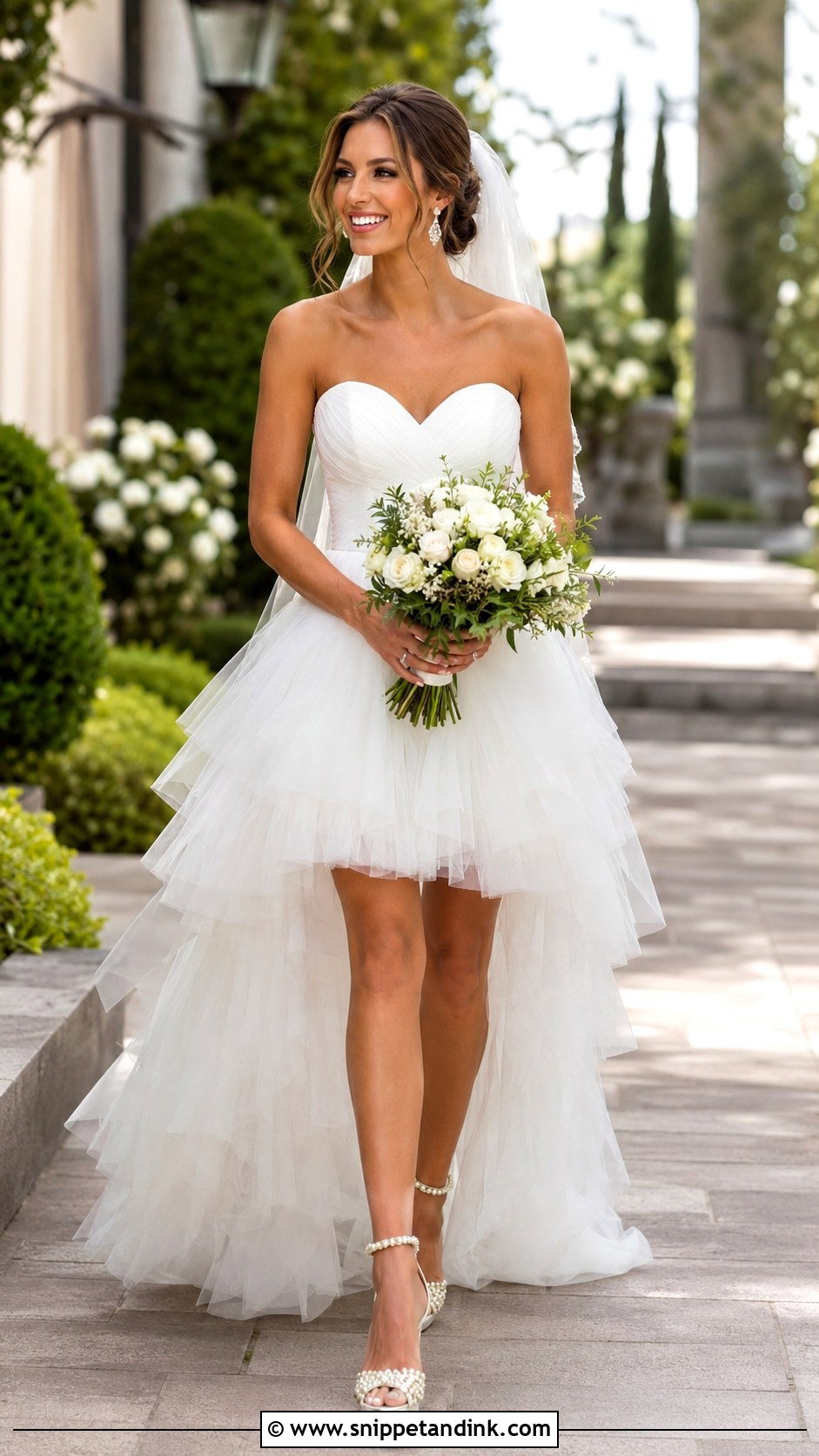 High Low Wedding Dress - Snippet and Ink - 25 Weird Wedding Dress Ideas