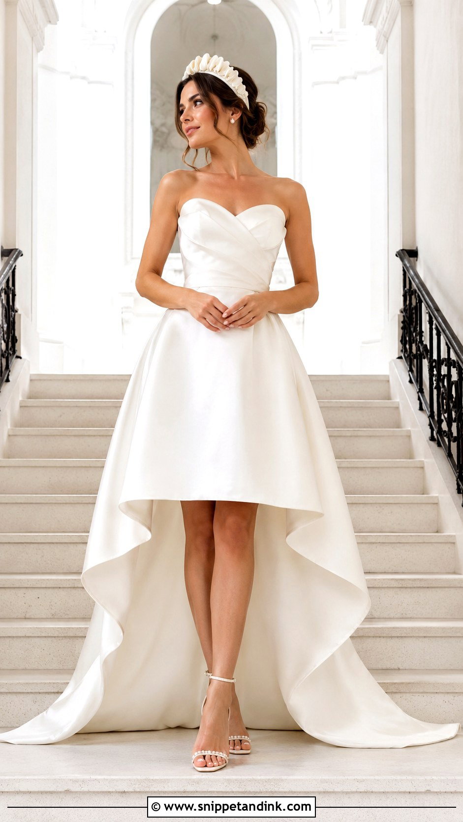 High Low Wedding Dress - Snippet and Ink - 20 Eccentric Wedding Dress Ideas