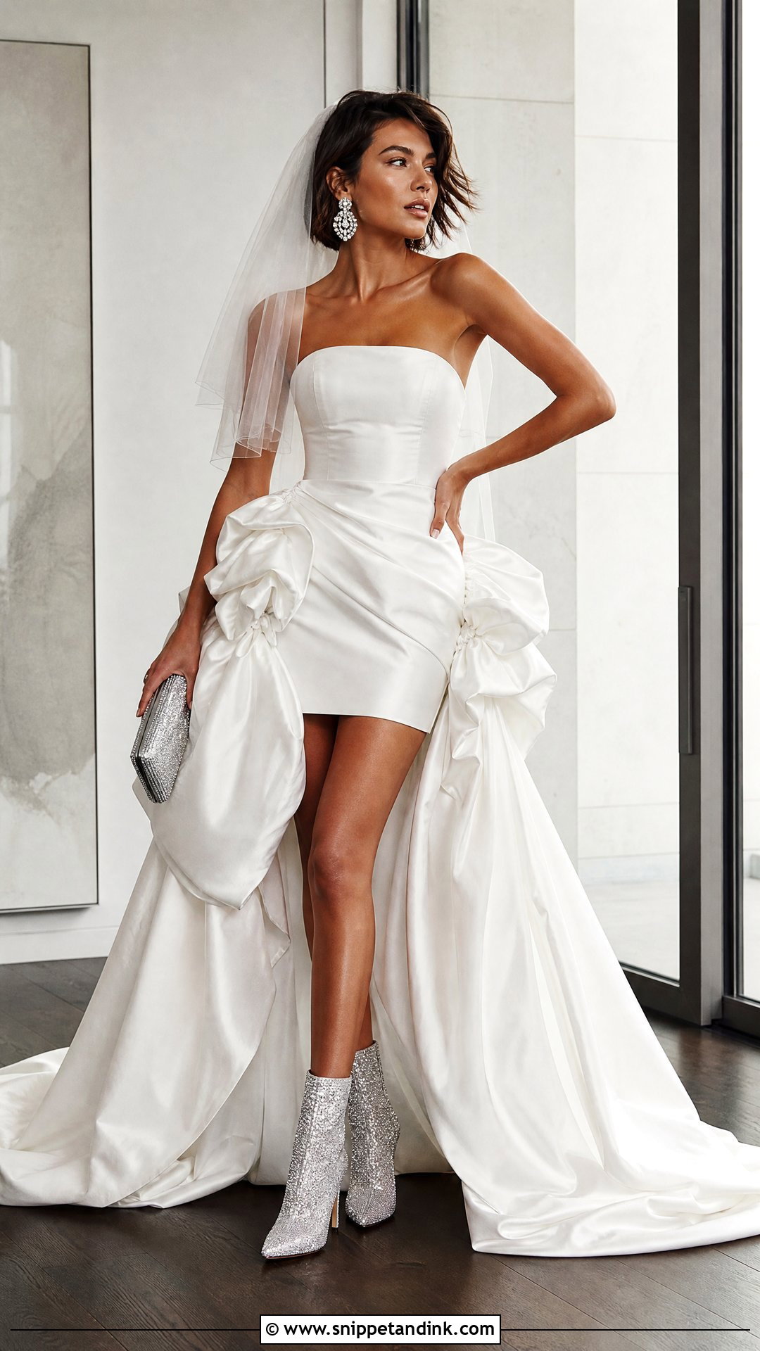 High Low Wedding Dress - Snippet and Ink - 20 Trashy Wedding Dress Ideas