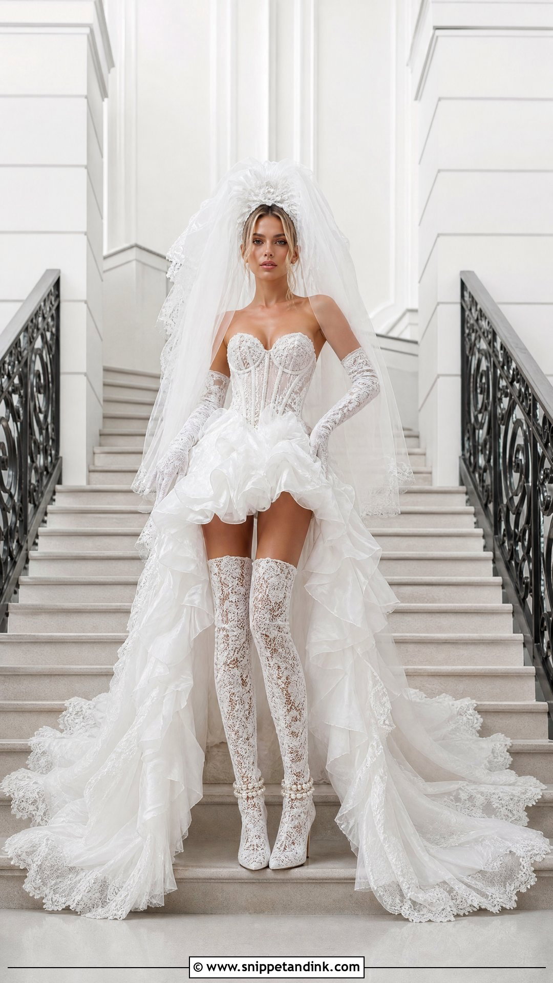 High Low Wedding Dress - Snippet and Ink - 20 Ugliest Wedding Dress Ideas