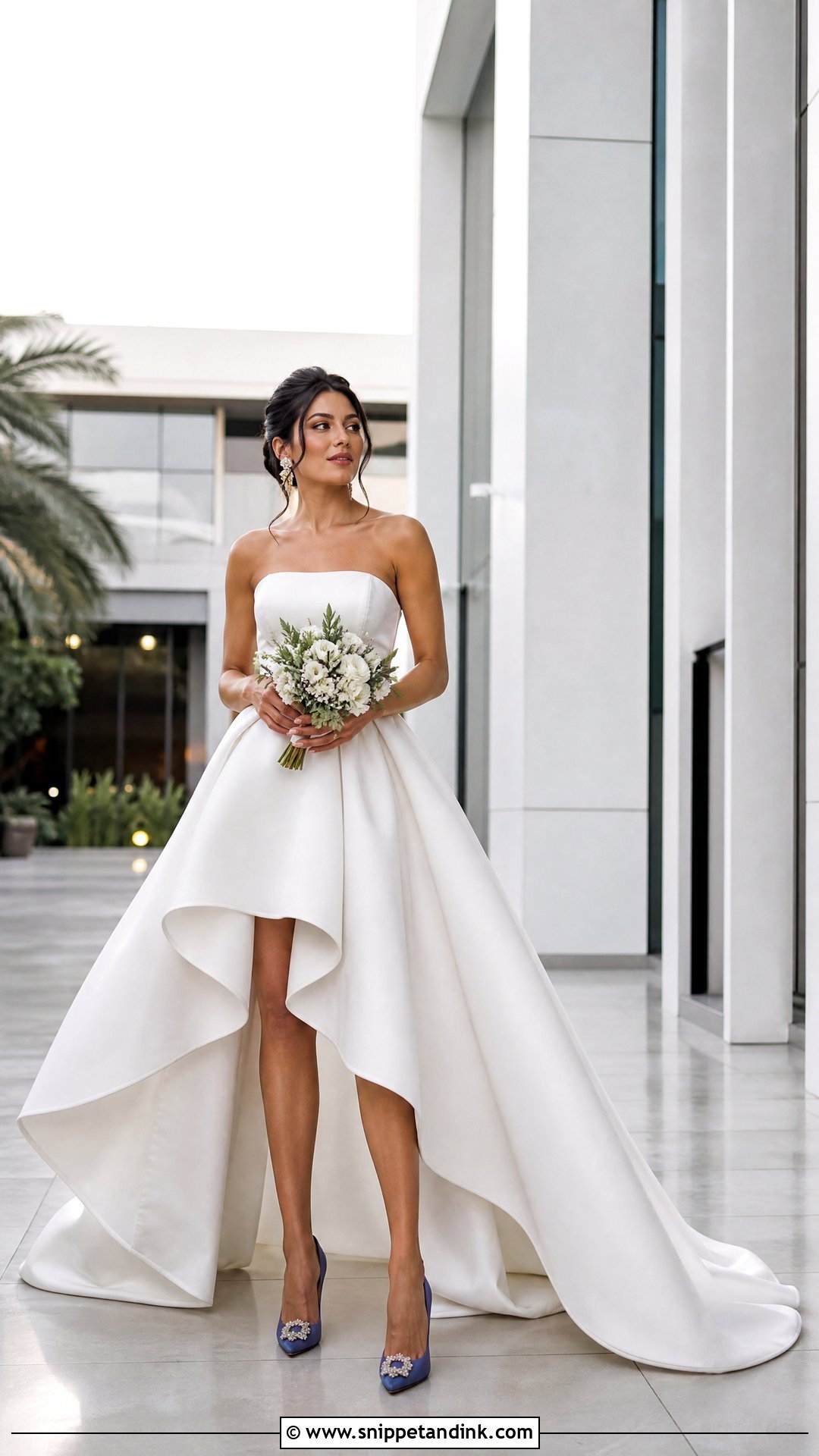 High Low Wedding Dress - Snippet and Ink - 20 Unique Nontraditional Wedding Dresses