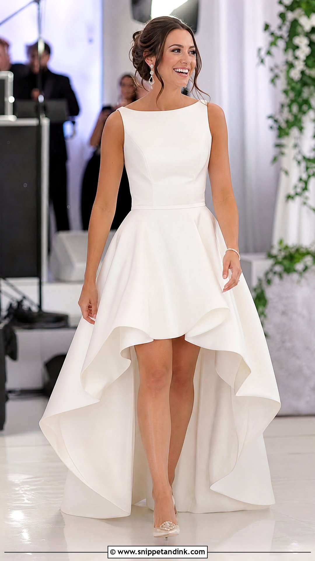 High Low Wedding Dress - Snippet and Ink - 20 Wedding Dress Dance Ideas