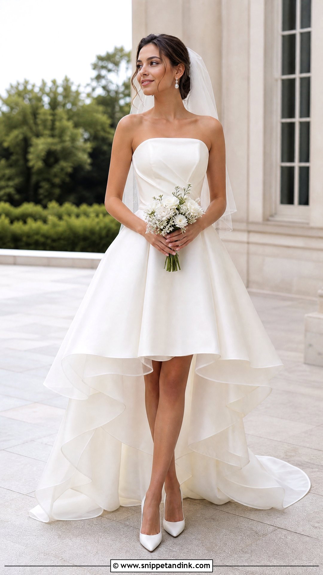 High Low Wedding Dress - Snippet and Ink - 20 Wedding Dress Gallery Ideas