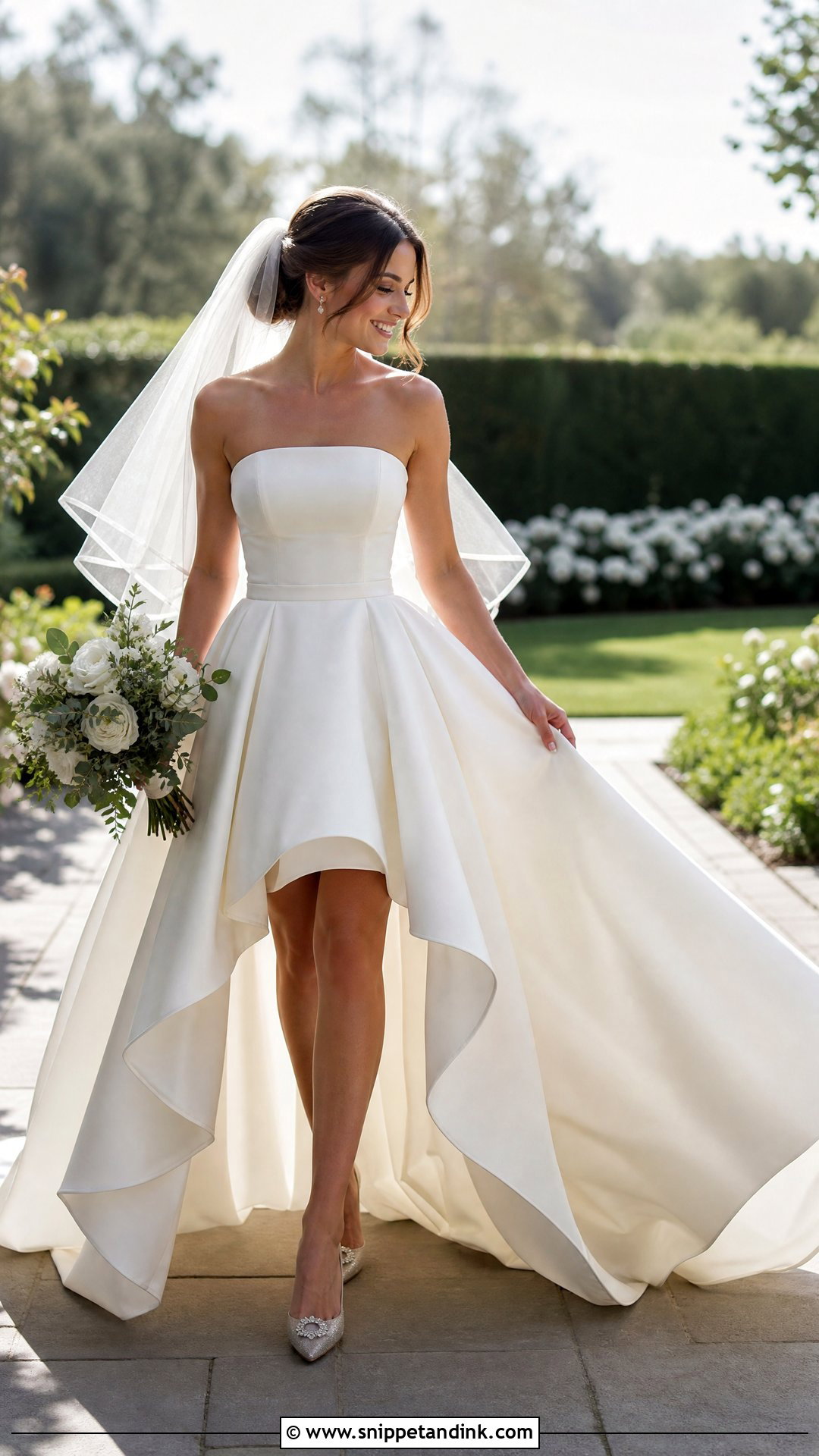 High Low Wedding Dress - Snippet and Ink - 20 Non Conventional Wedding Dress Ideas