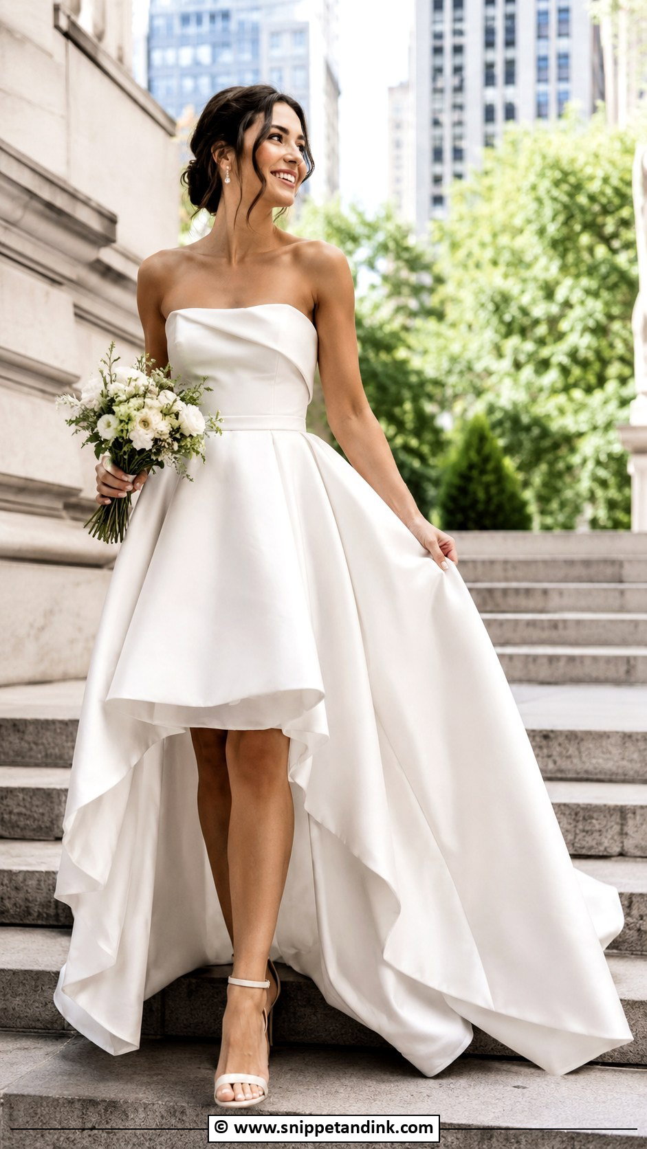 High Low Wedding Dress - Snippet and Ink - 30 Unconventional Wedding Dress Ideas