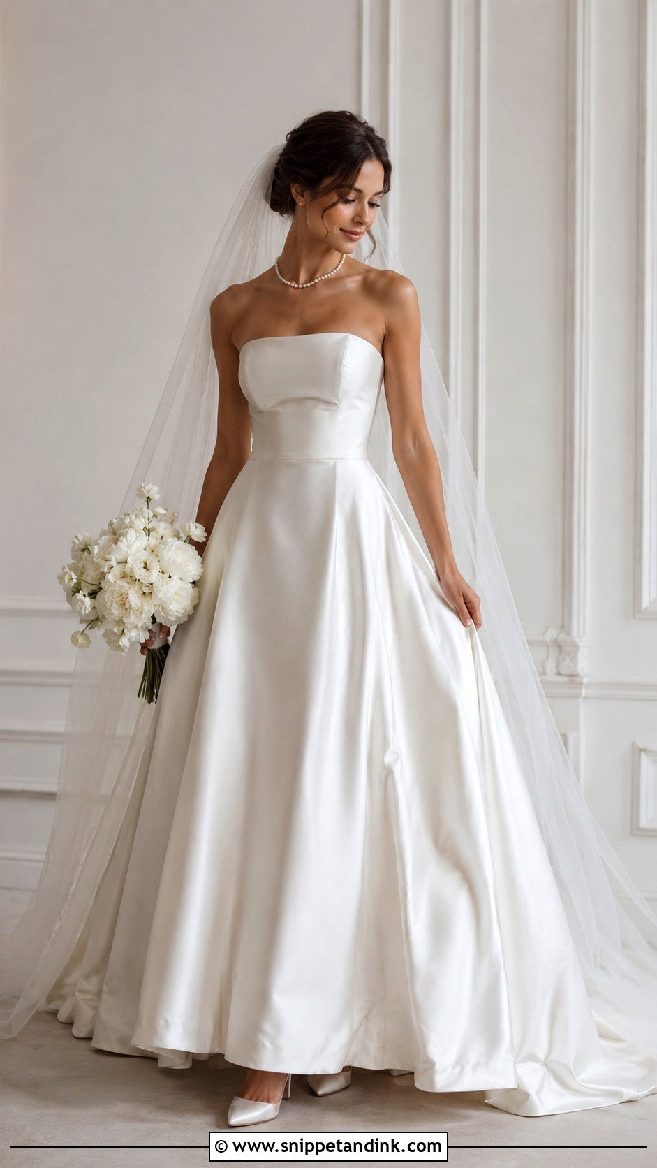 High Neck Bride Look - Snippet and Ink - 25 Timeless Bride Ideas