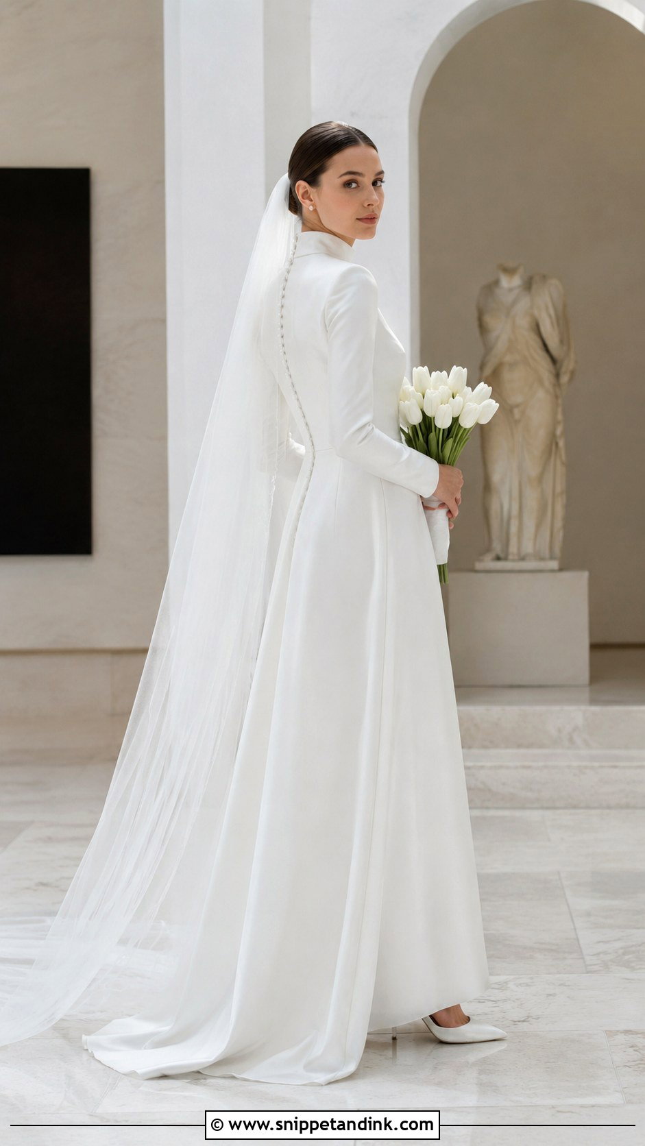 High Neck Couture Wedding Dress - Snippet and Ink - 20 Hey Couture Wedding Dress Ideas