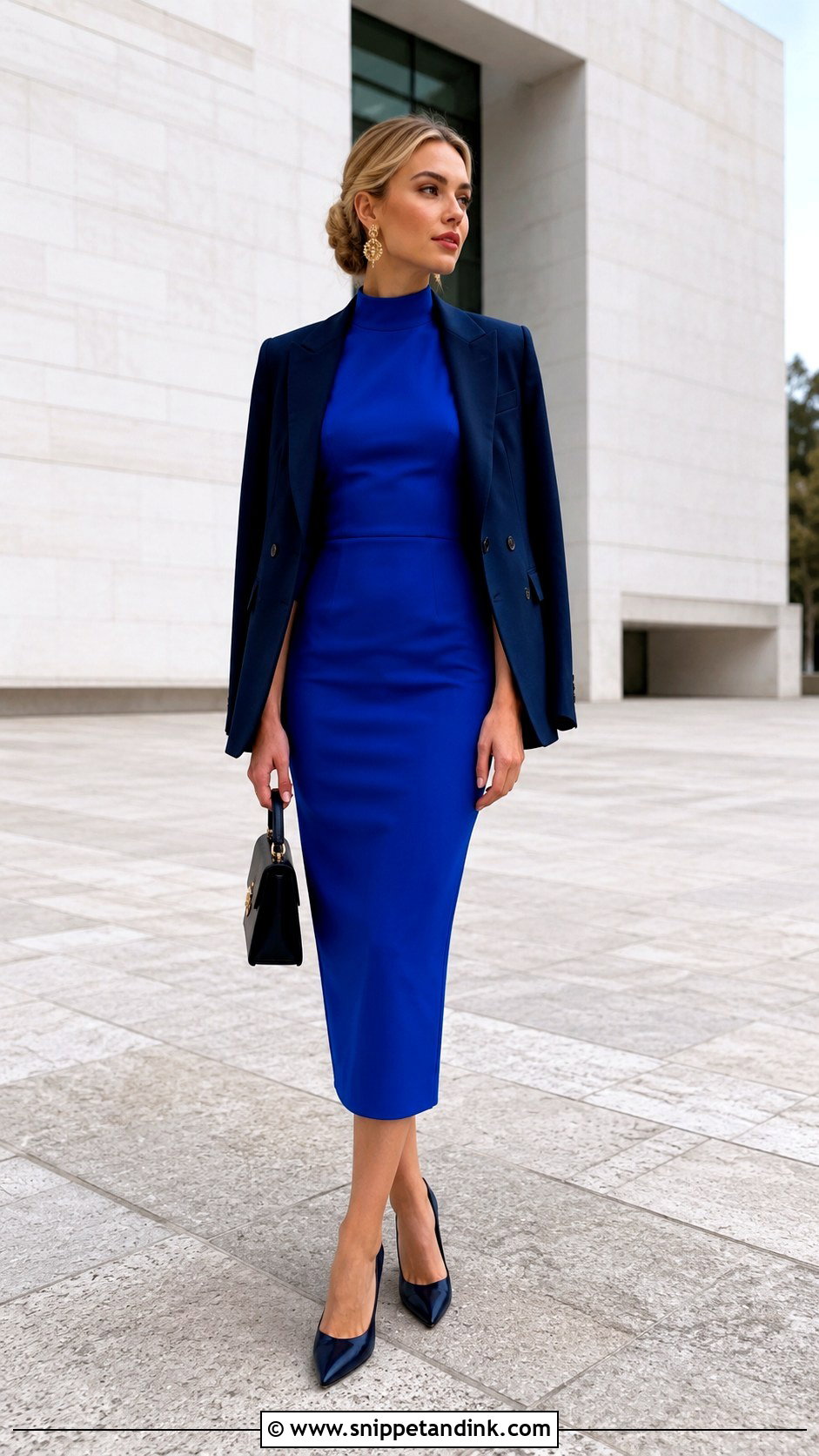 High Neck Sheath Wedding Party Dress - Snippet and Ink - 20 Dresses for Wedding Party