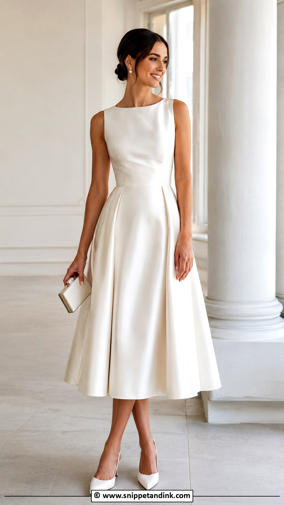 High Neck Wedding Dress - Snippet and Ink - 30 Cute Wedding Dresses