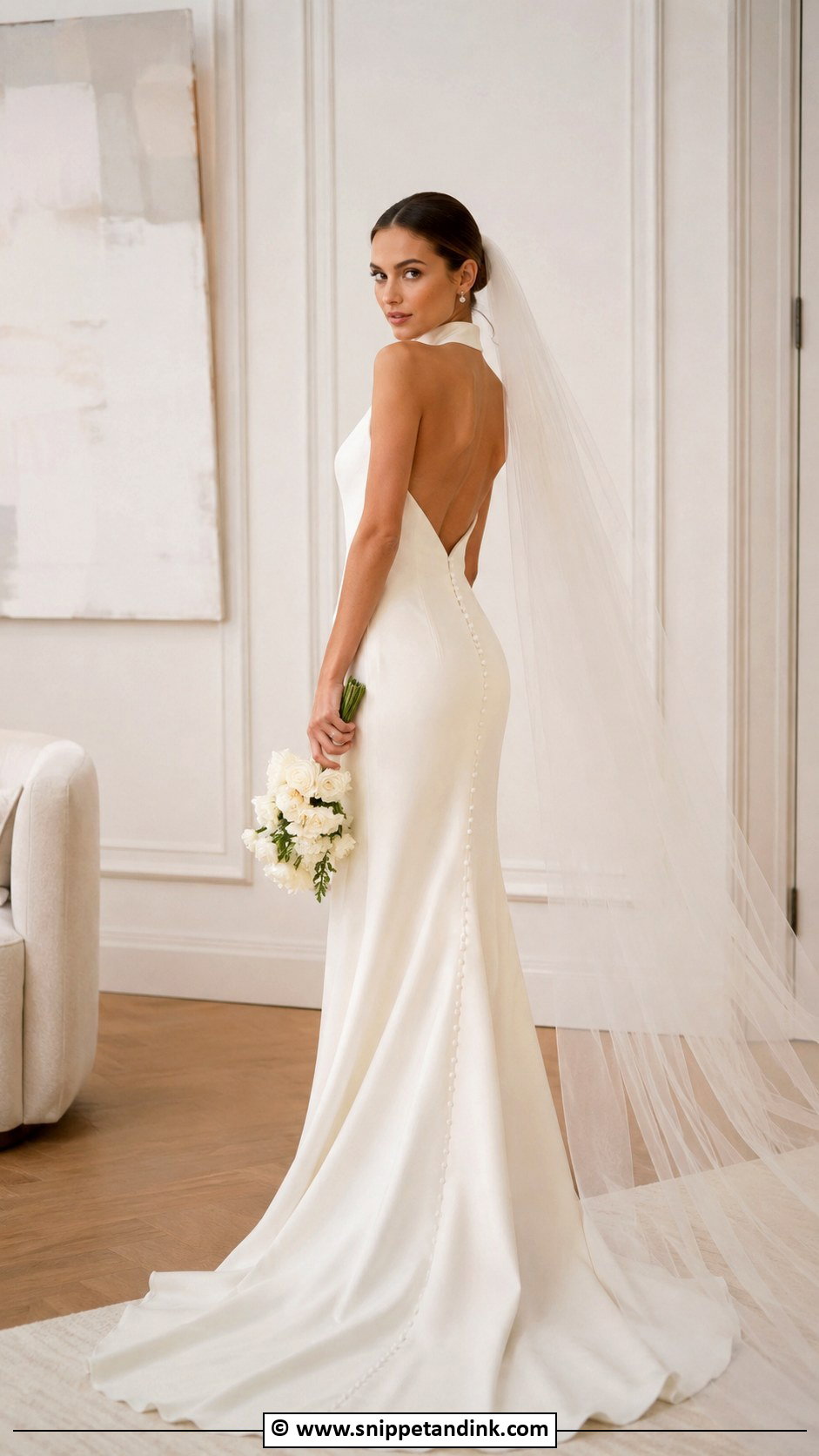 High Neck Wedding Dress - Snippet and Ink - 30 2026 Wedding Dress Ideas