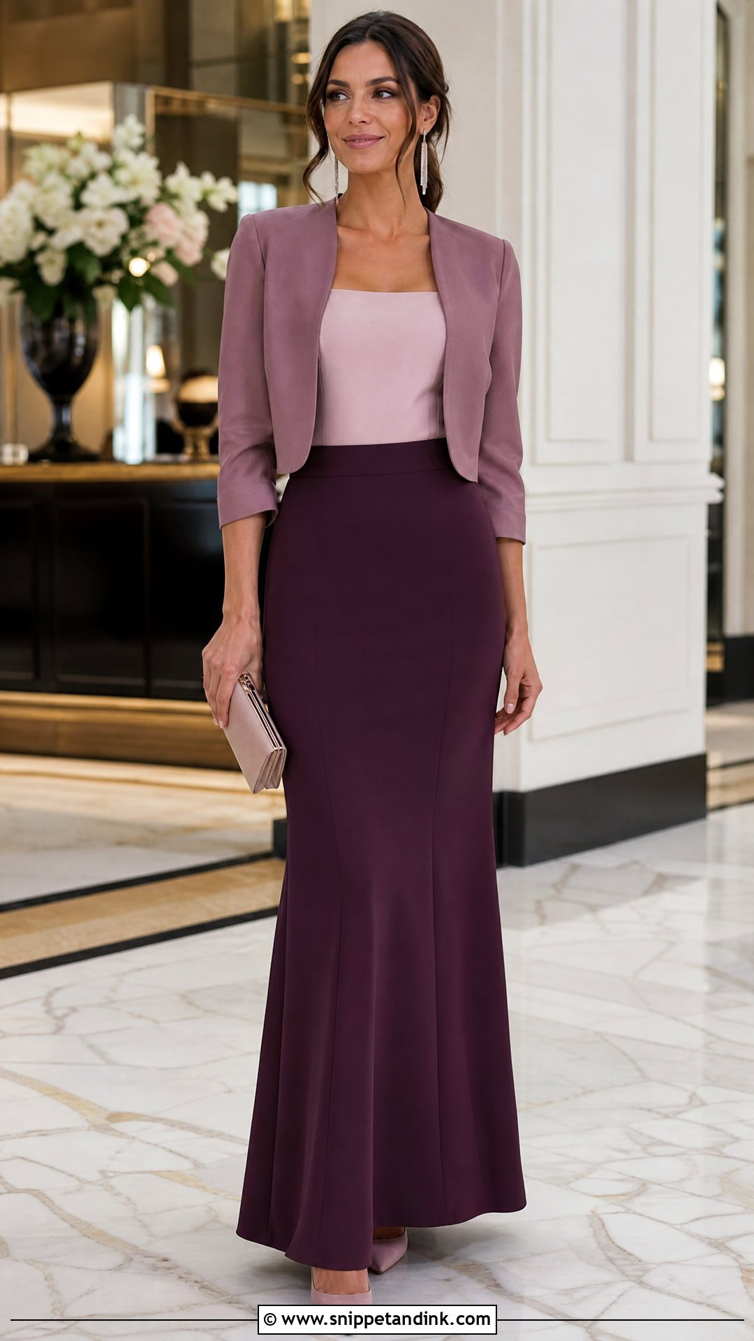 High Waisted Maxi Skirt Wedding Outfit - Snippet and Ink - 20 Skirts for Wedding Ideas