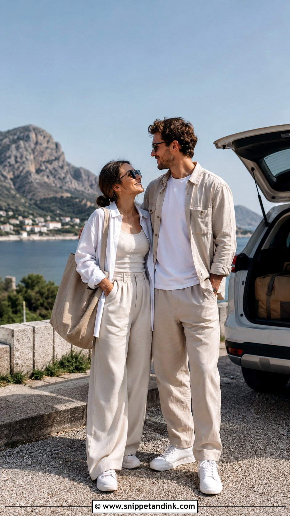 Honeymoon Road Trip Outfits - Snippet and Ink - 25 Honeymoon Couple Outfits