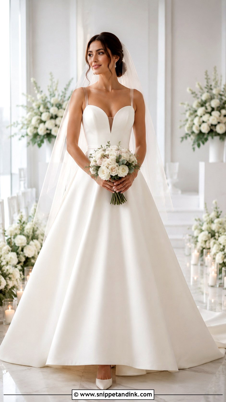 Huge A Line Wedding Dress - Snippet and Ink - 25 Huge Wedding Dresses