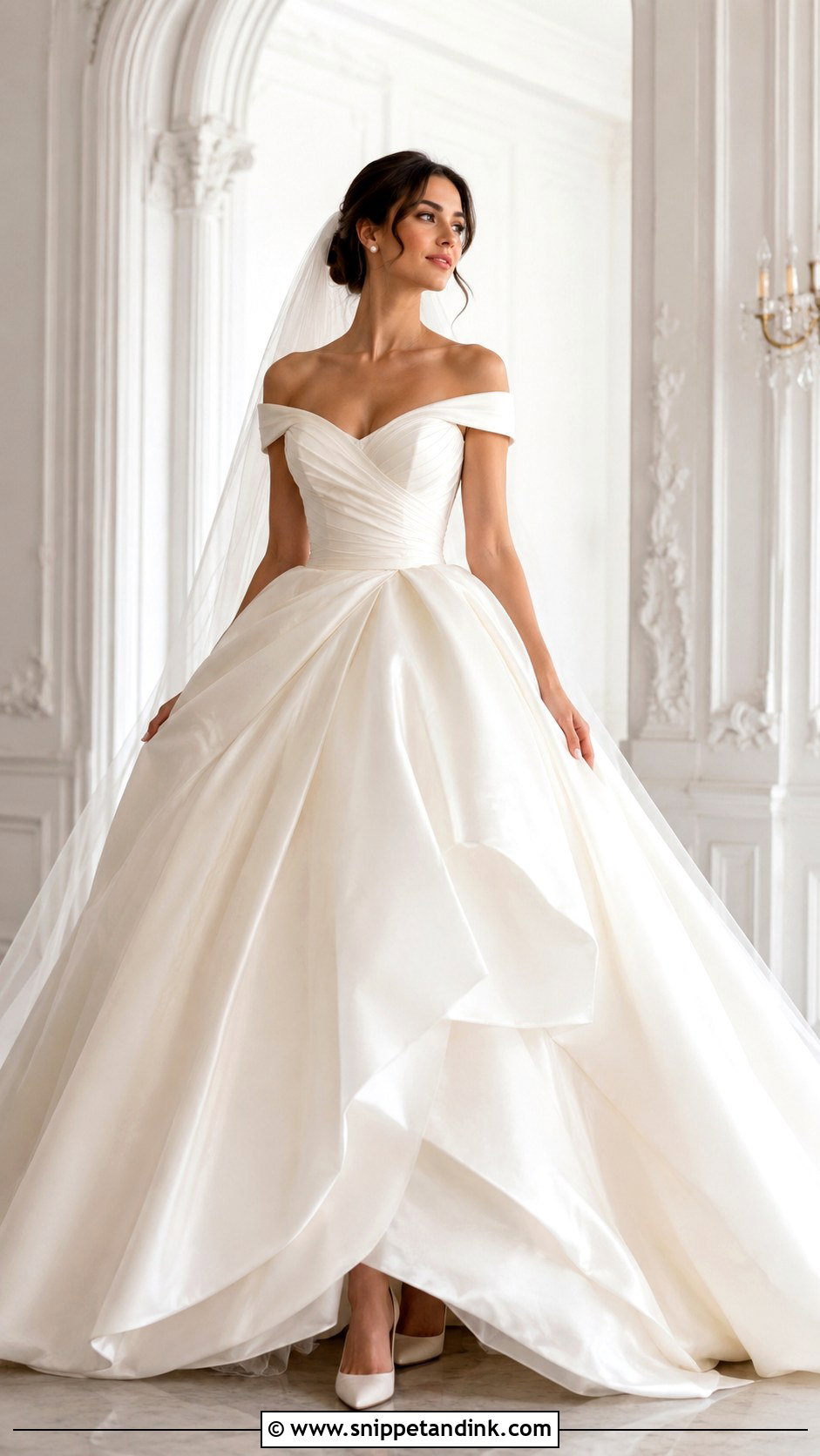 Huge Ball Gown Wedding Dress - Snippet and Ink - 25 Huge Wedding Dresses