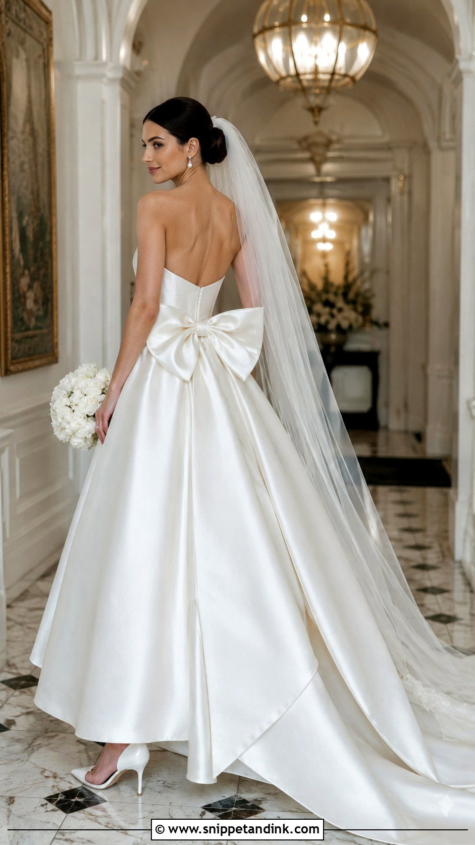 Huge Bow Wedding Dress - Snippet and Ink - 25 Huge Wedding Dresses