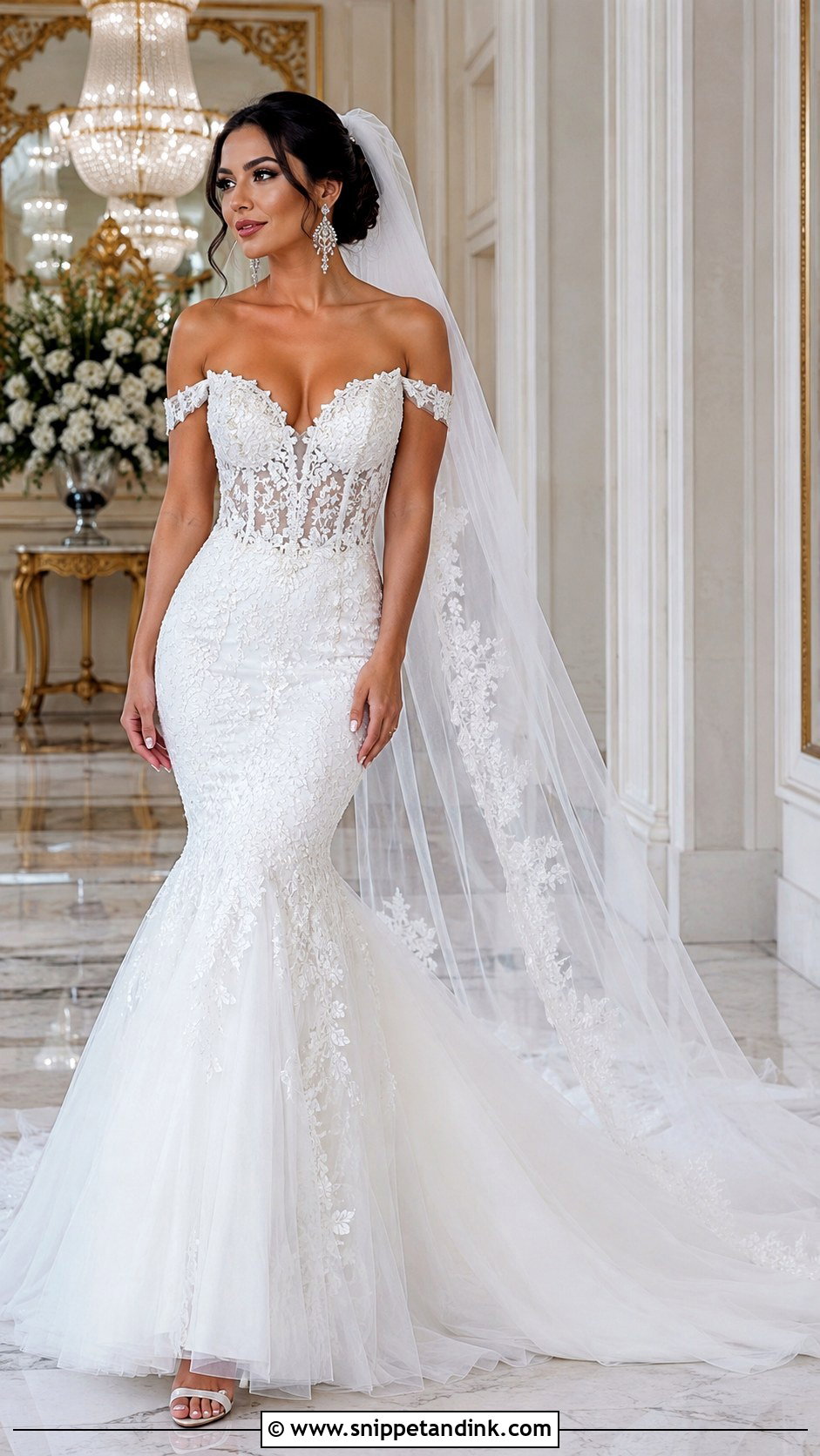Huge Mermaid Wedding Dress - Snippet and Ink - 25 Huge Wedding Dresses