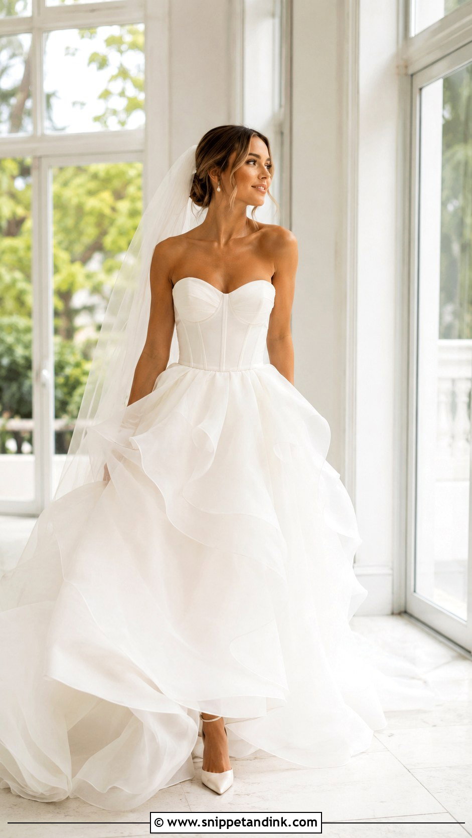 Huge Organza Wedding Dress - Snippet and Ink - 25 Huge Wedding Dresses
