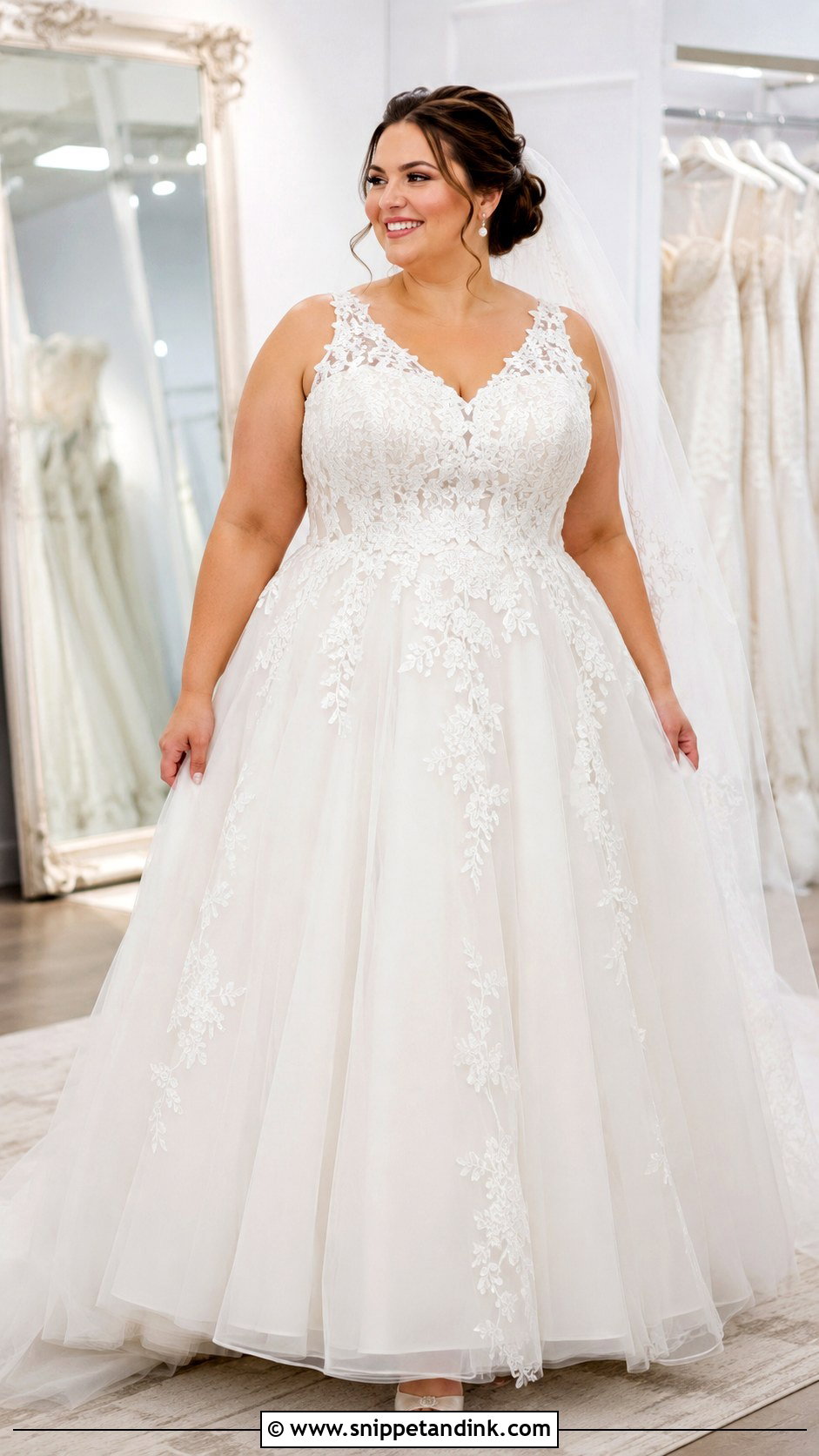 Huge Plus Size Wedding Dress - Snippet and Ink - 25 Huge Wedding Dresses