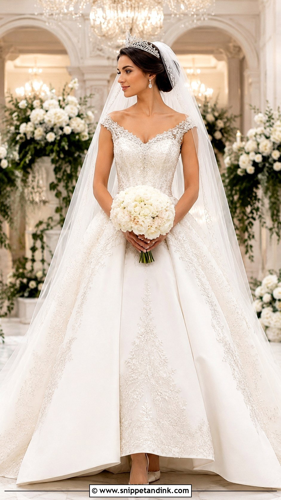 Huge Royal Wedding Dress - Snippet and Ink - 25 Huge Wedding Dresses