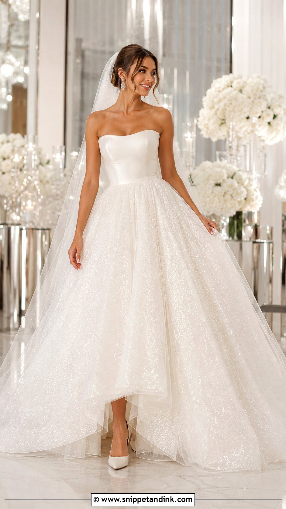 Huge Sparkly Wedding Dress - Snippet and Ink - 25 Huge Wedding Dresses