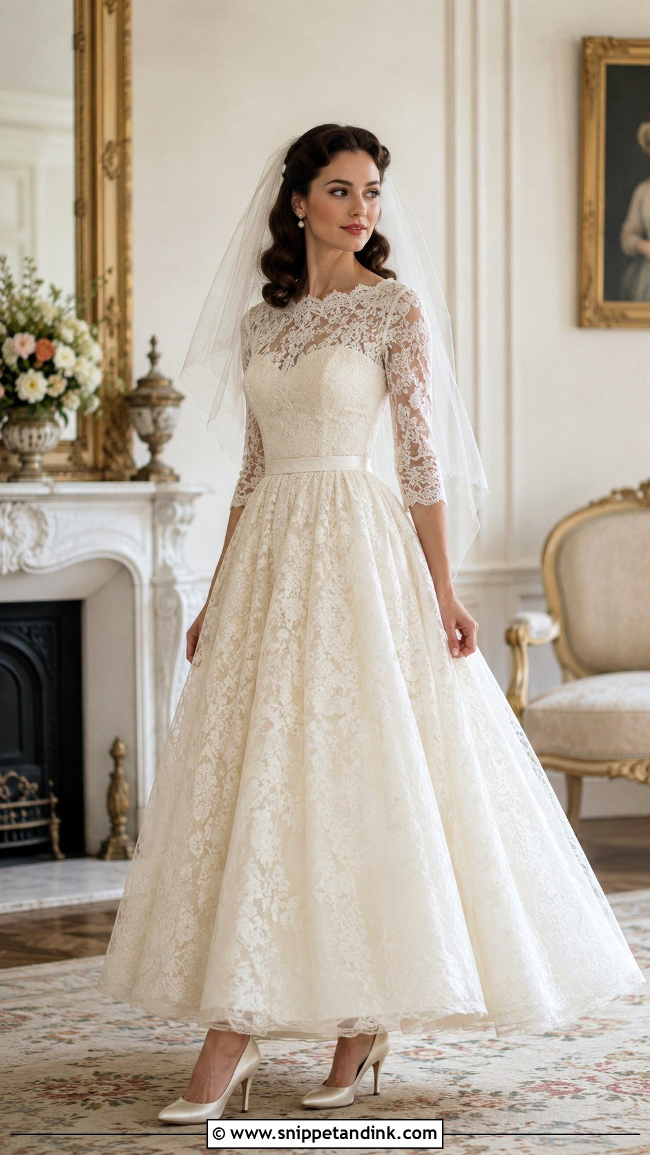 Huge Vintage Wedding Dress - Snippet and Ink - 25 Huge Wedding Dresses