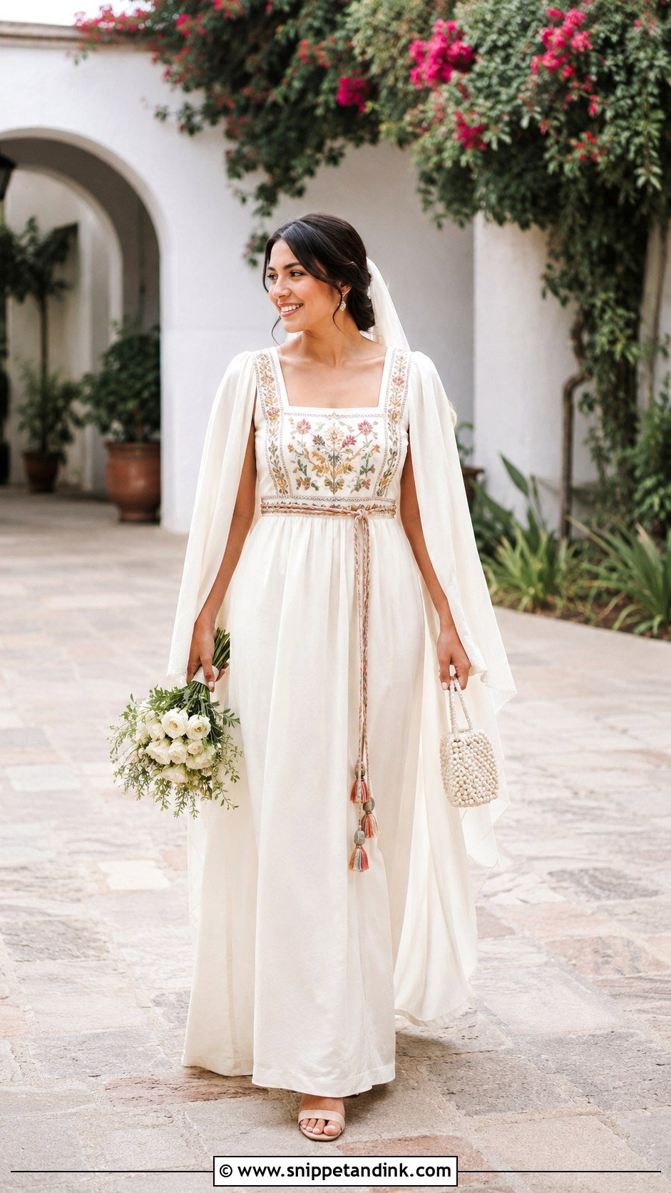 Huipil Inspired Mexican Wedding Dress - Snippet and Ink - 20 Mexican Inspired Wedding Dress Ideas