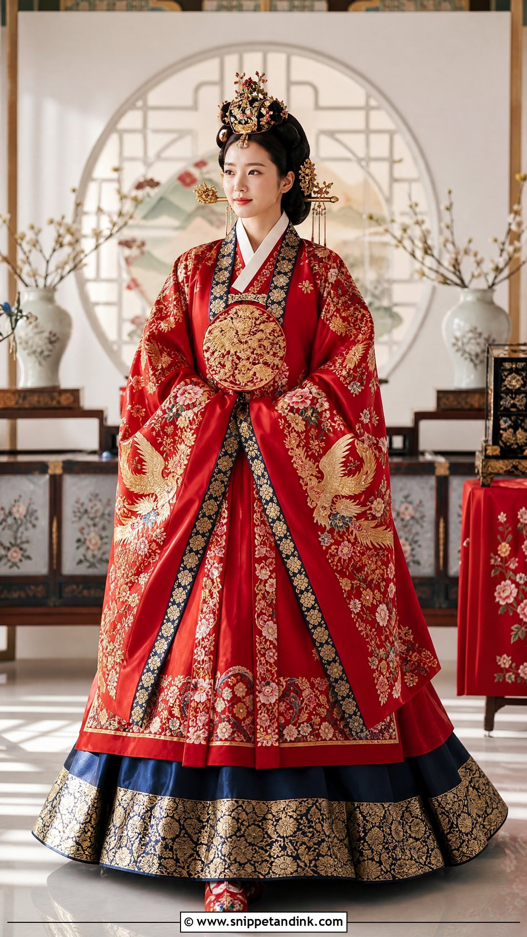 Hwarot Korean Wedding Dress Gown - Snippet and Ink - 25 Korean Wedding Dress Gowns