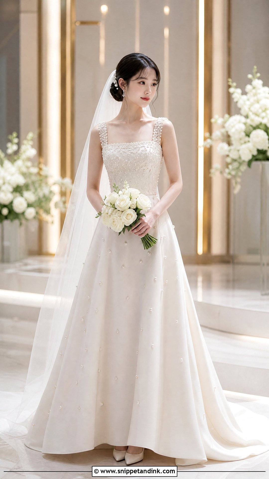IU Pearl Wedding Dress - Snippet and Ink - 20 Iu Wedding Dress Ideas
