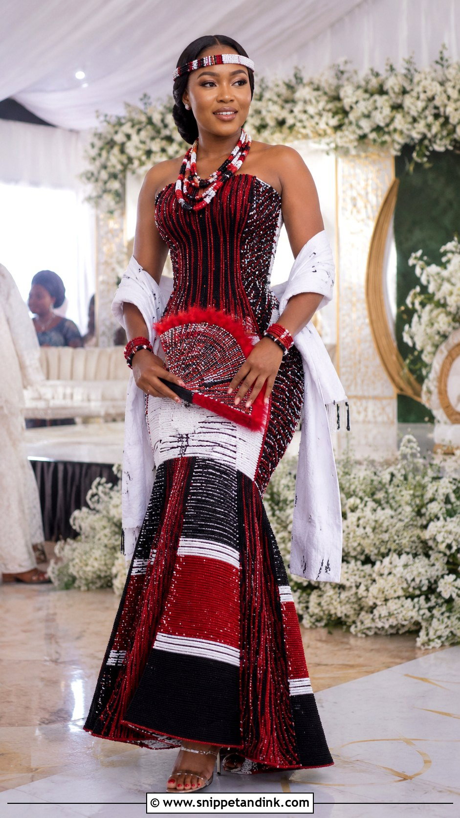 Idoma Apa Wedding Dress - Snippet and Ink - 20 Best Lady Wedding Dresses in Nigeria
