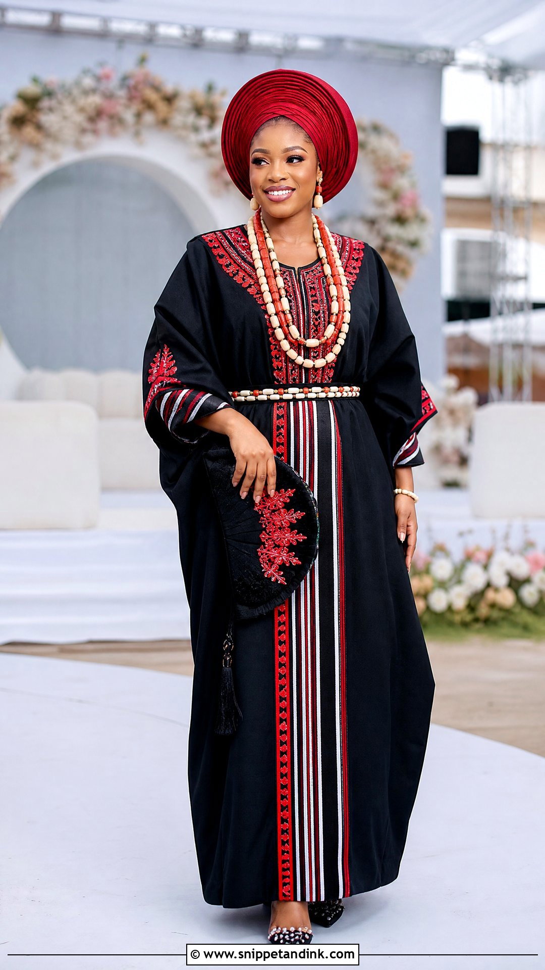 Idoma Kaftan Wedding Attire - Snippet and Ink - 25 Idoma Traditional Wedding Attire Ideas