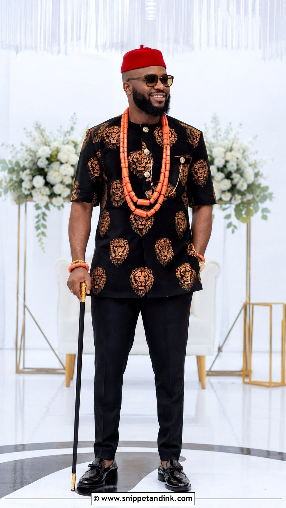 Igbo Isi Agu Groom Outfit - Snippet and Ink - 25 Nigeria Traditional Wedding Outfit Ideas