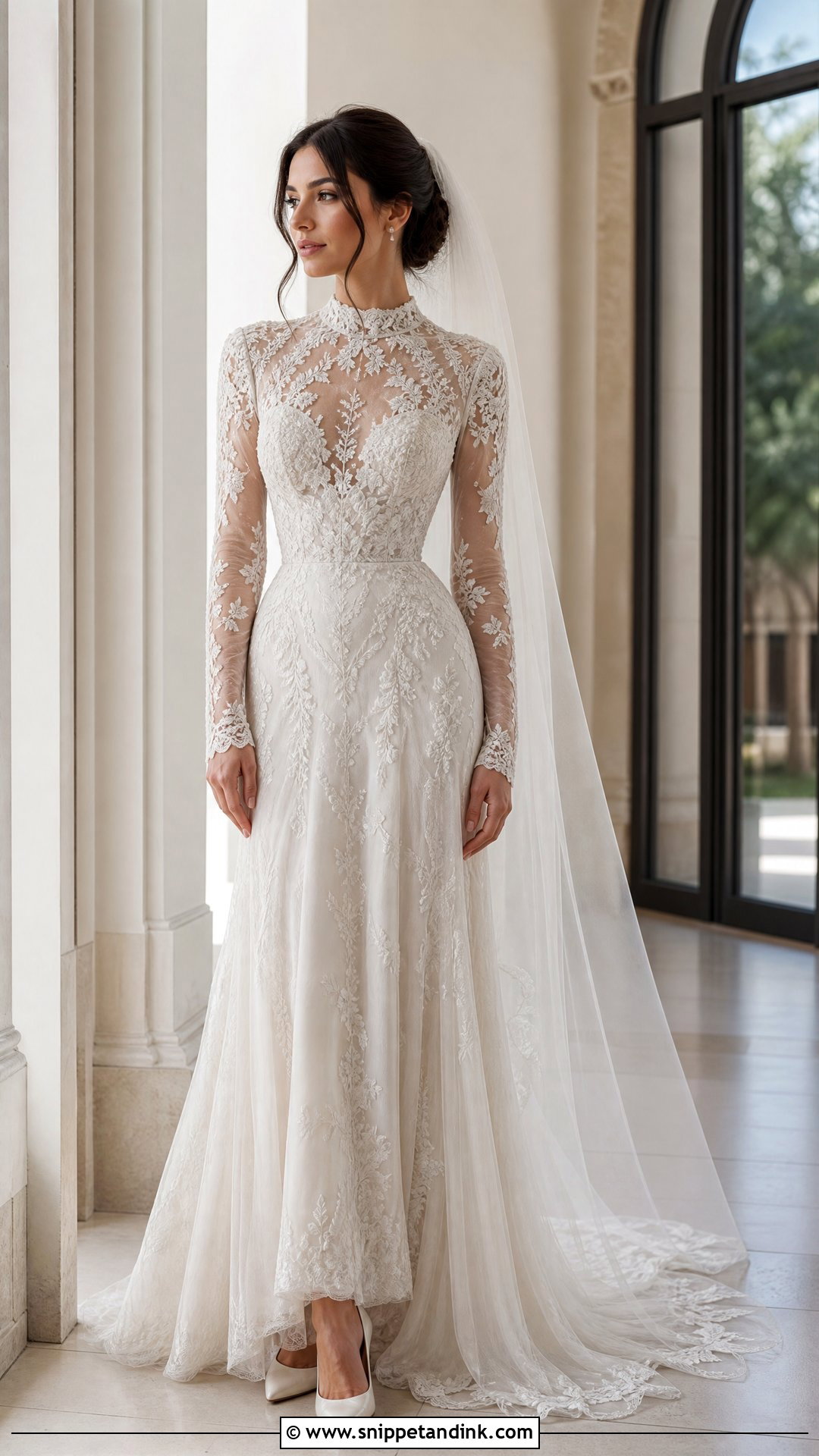 Inbal Dror Long Sleeve Lace Wedding Dress - Snippet and Ink - 20 Inbal Dror Wedding Dresses