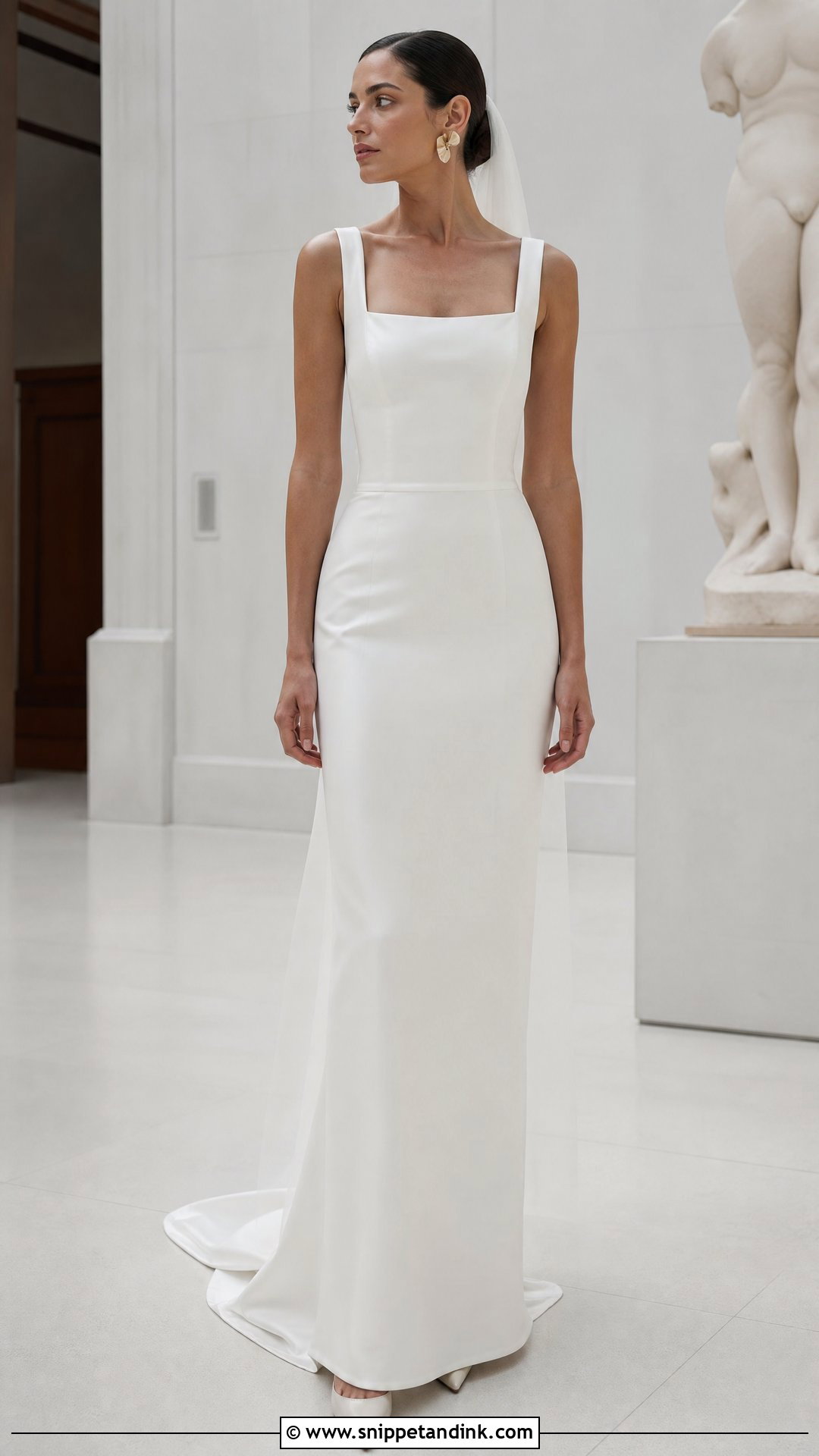 Inbal Dror Square Neck Wedding Dress - Snippet and Ink - 20 Inbal Dror Wedding Dresses