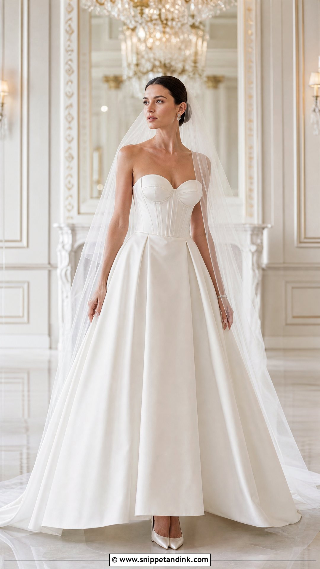 Inbal Dror Strapless Corset Wedding Dress - Snippet and Ink - 20 Inbal Dror Wedding Dresses