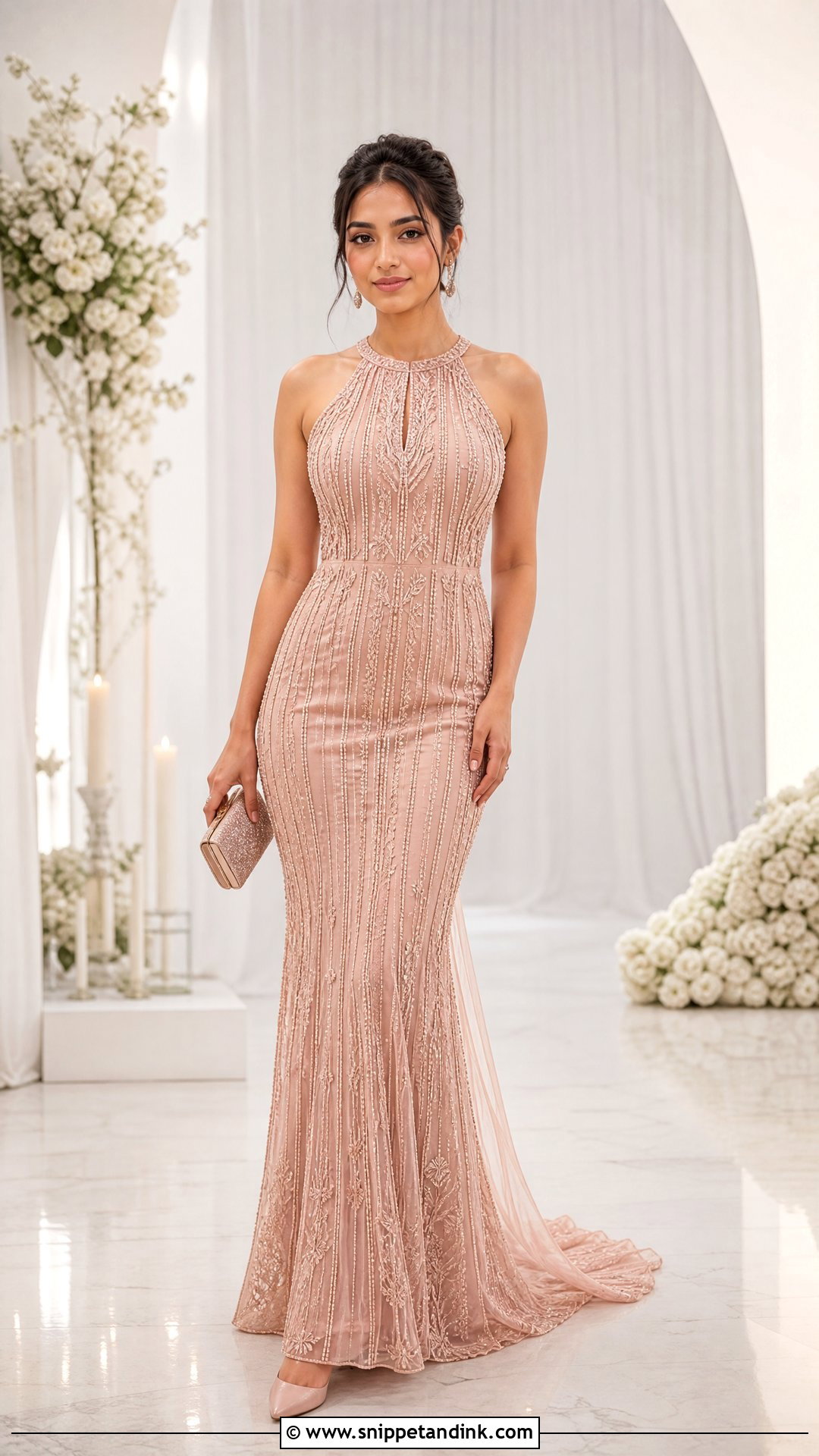 Indian Fish Cut Gown For Petite Women - Snippet and Ink - 25 Indian Fish Cute Gown Ideas