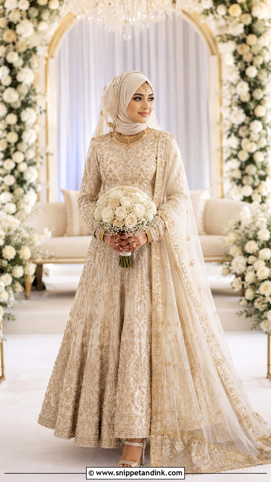 Indian Muslim Wedding Dress - Snippet and Ink - 30 Muslim Wedding Dress Ideas