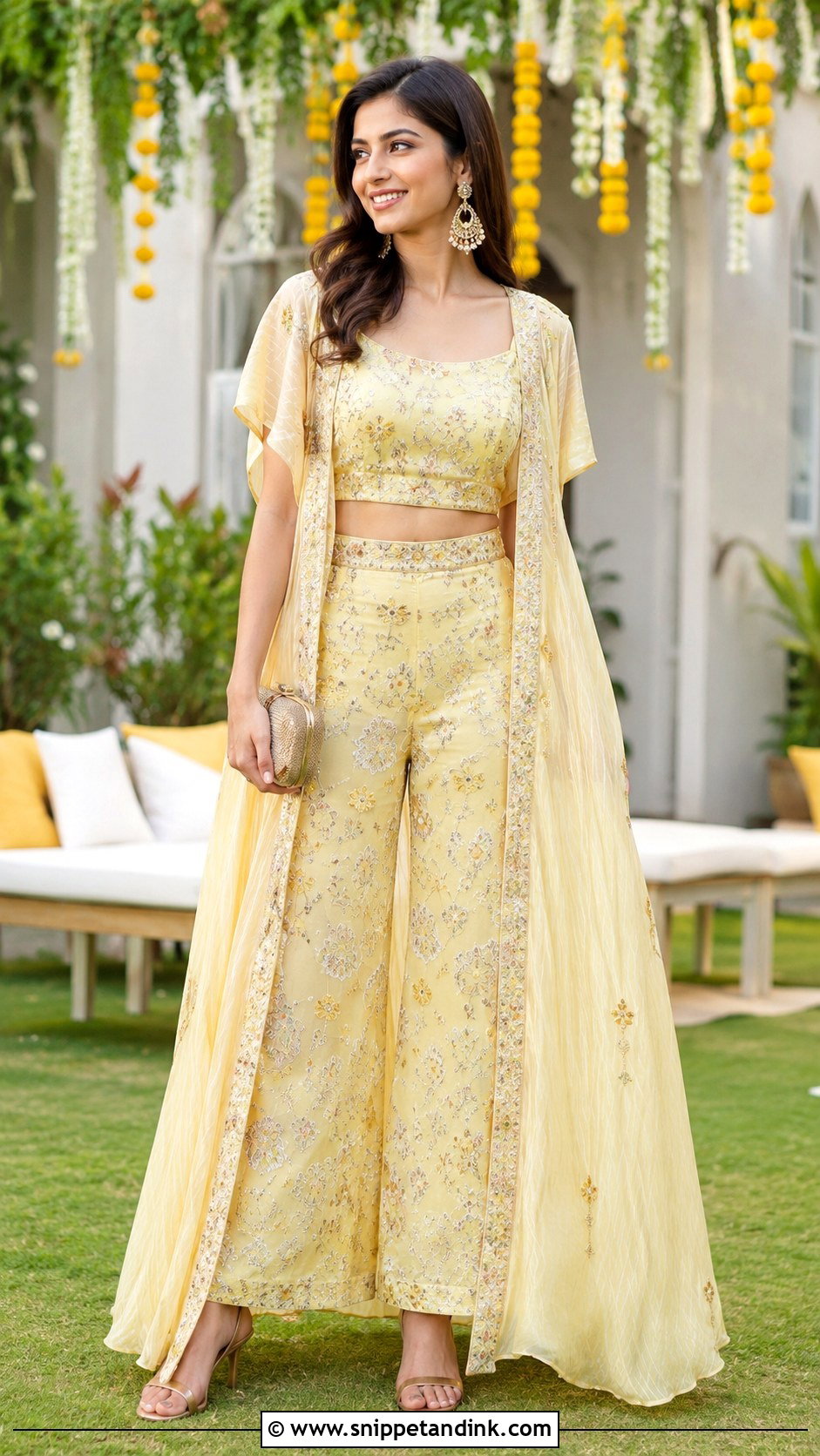 Indo Western Co Ord Set Outfit - Snippet and Ink - 30 Indo Western Wedding Outfits