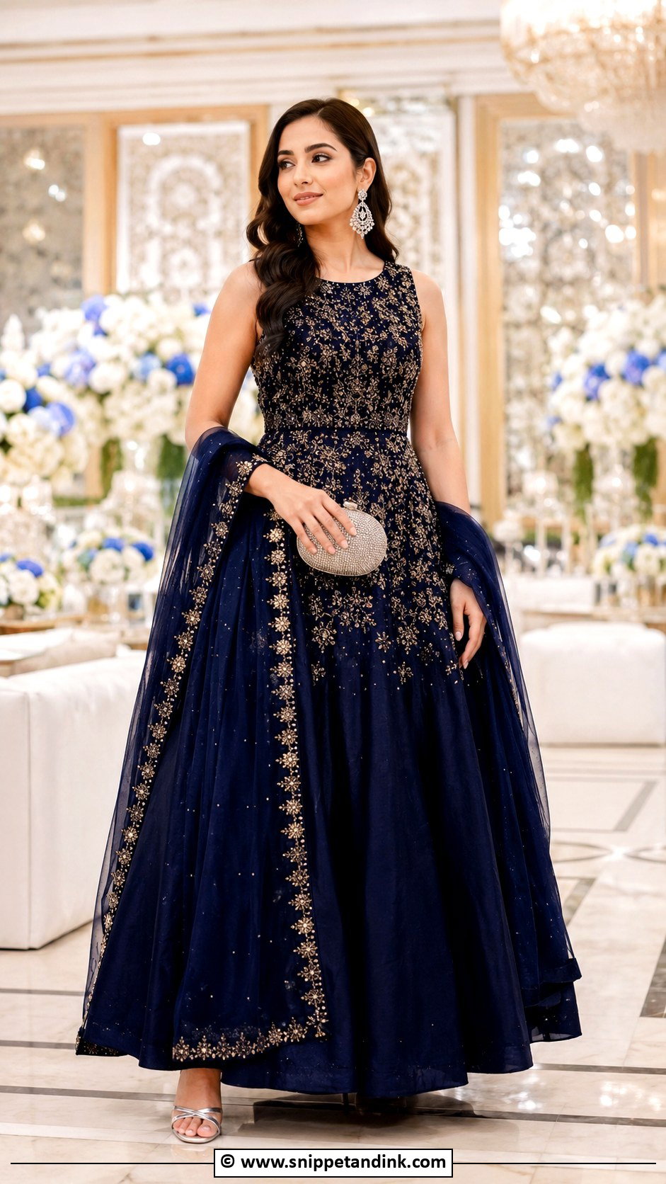 Indo Western Gown - Snippet and Ink - 30 Indian Wedding Dresses