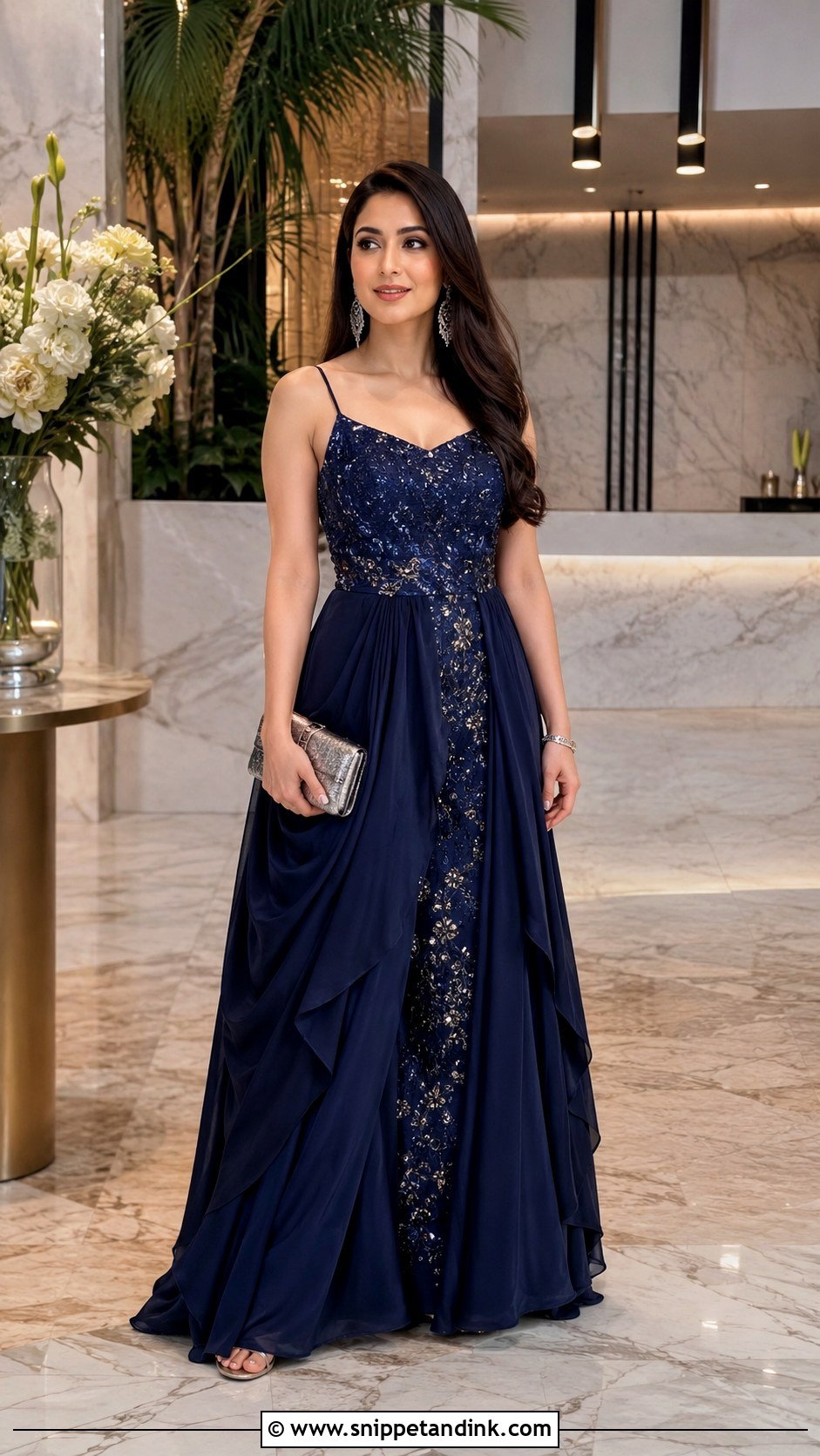 Indo Western Gown - Snippet and Ink - 25 Indian Wedding Dresses for Women