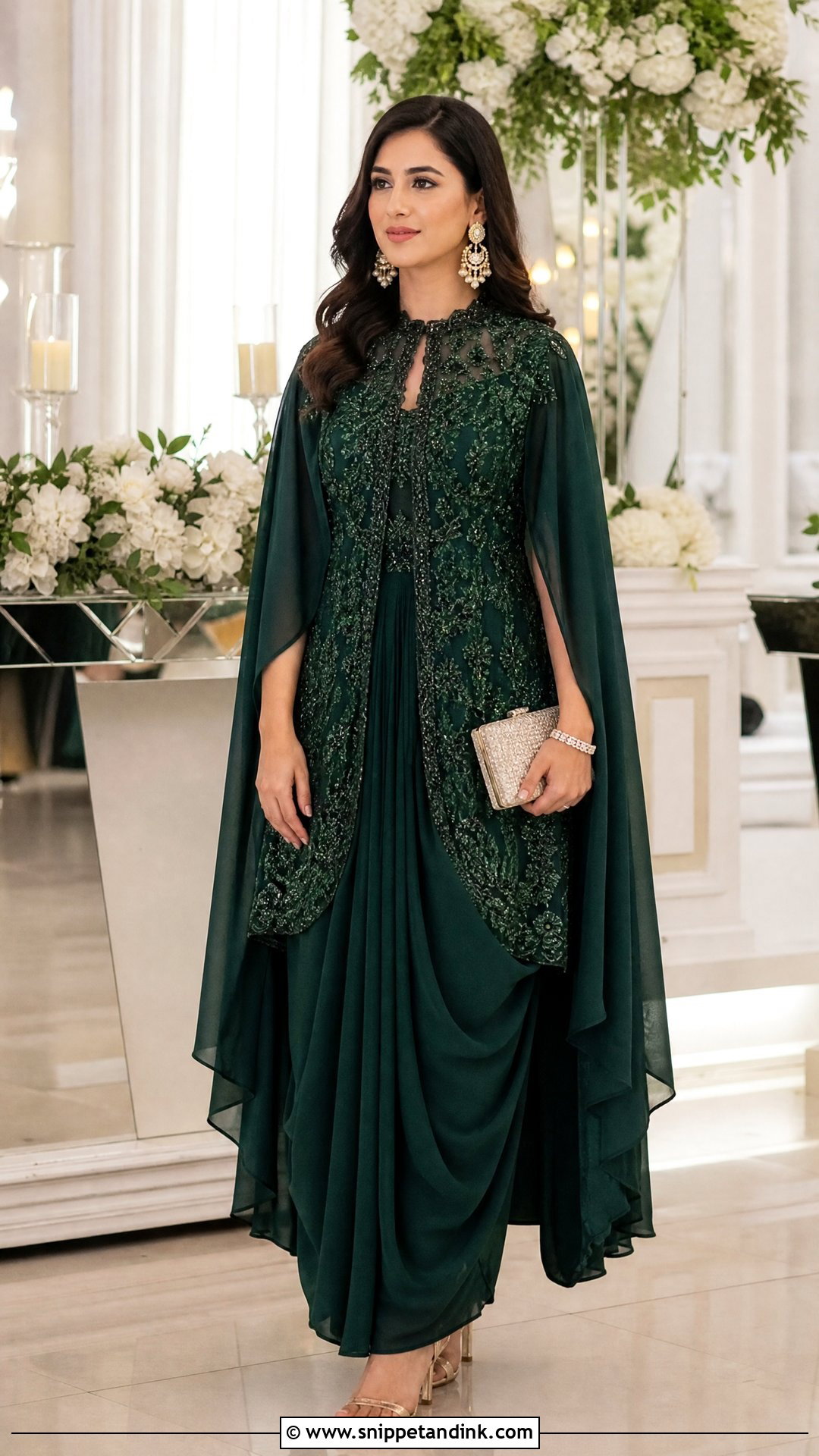 Indo Western Gown For Sister Wedding - Snippet and Ink - 25 Wedding Wear for Sister Ideas