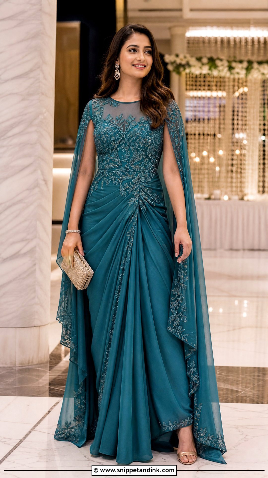 Indo Western Gown For Wedding - Snippet and Ink - 25 Indian Dress for Wedding Ideas