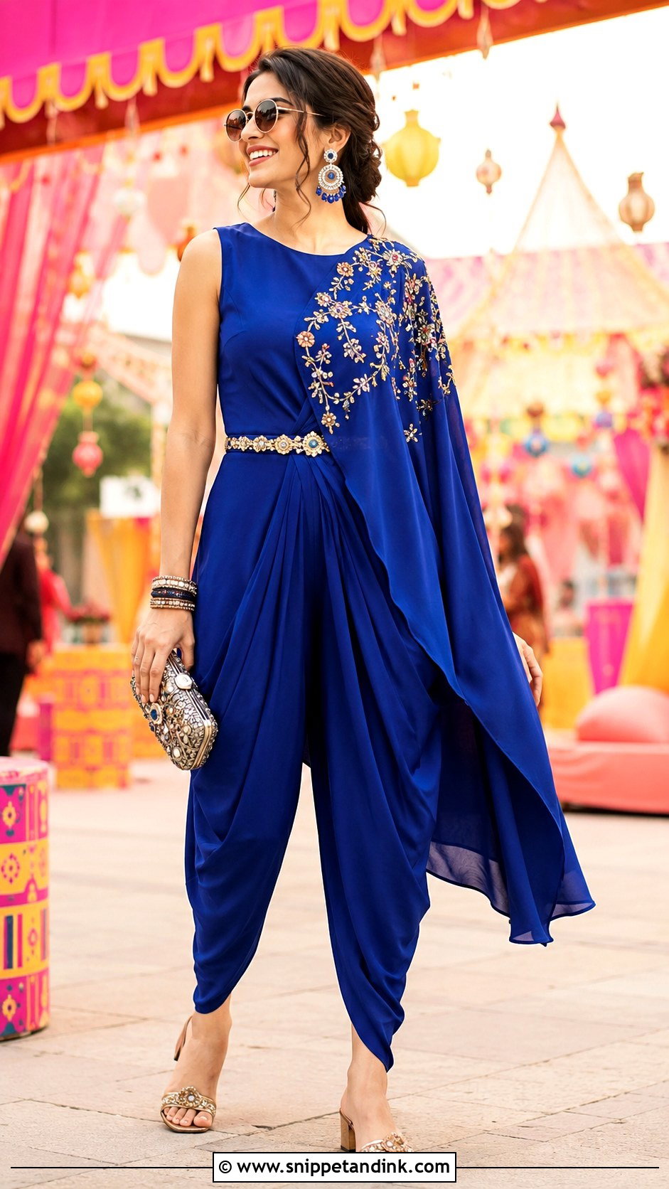 Indo Western Jumpsuit Carnival Outfit - Snippet and Ink - 20 Carnival Outfit Ideas Indian Wedding