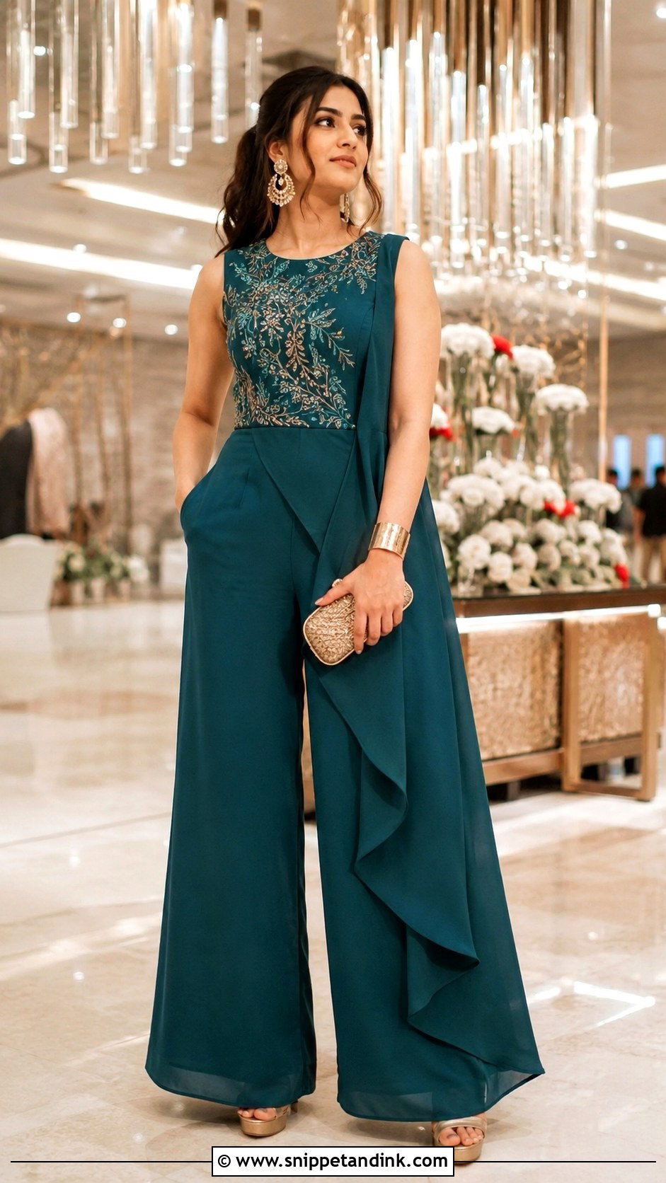 Indo Western Jumpsuit for Brothers Wedding - Snippet and Ink - 20 Indian Dress for Brothers Wedding Ideas