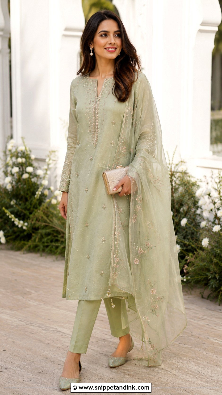 Indo Western Kurta With Cigarette Pants - Snippet and Ink - 25 Indo Western Dress for Wedding Ideas
