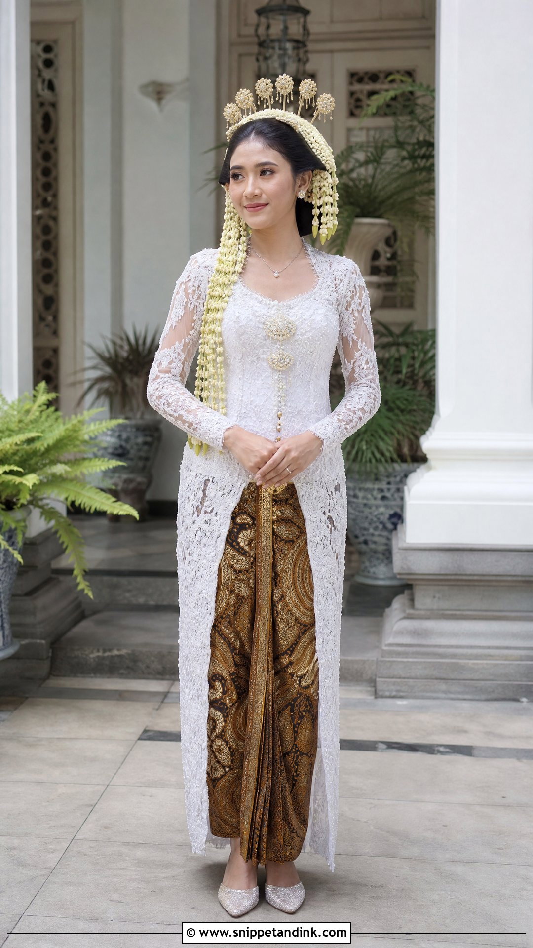 Indonesian Kebaya Bridal Dress - Snippet and Ink - 20 Traditional Bridal Dresses