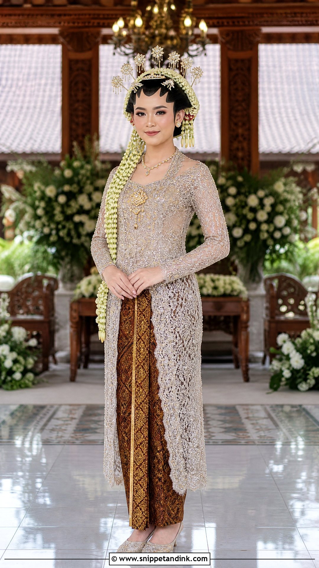 Indonesian Traditional Marriage Dress With Kebaya And Batik - Snippet and Ink - 20 Traditional Marriage Dress for Women Ideas