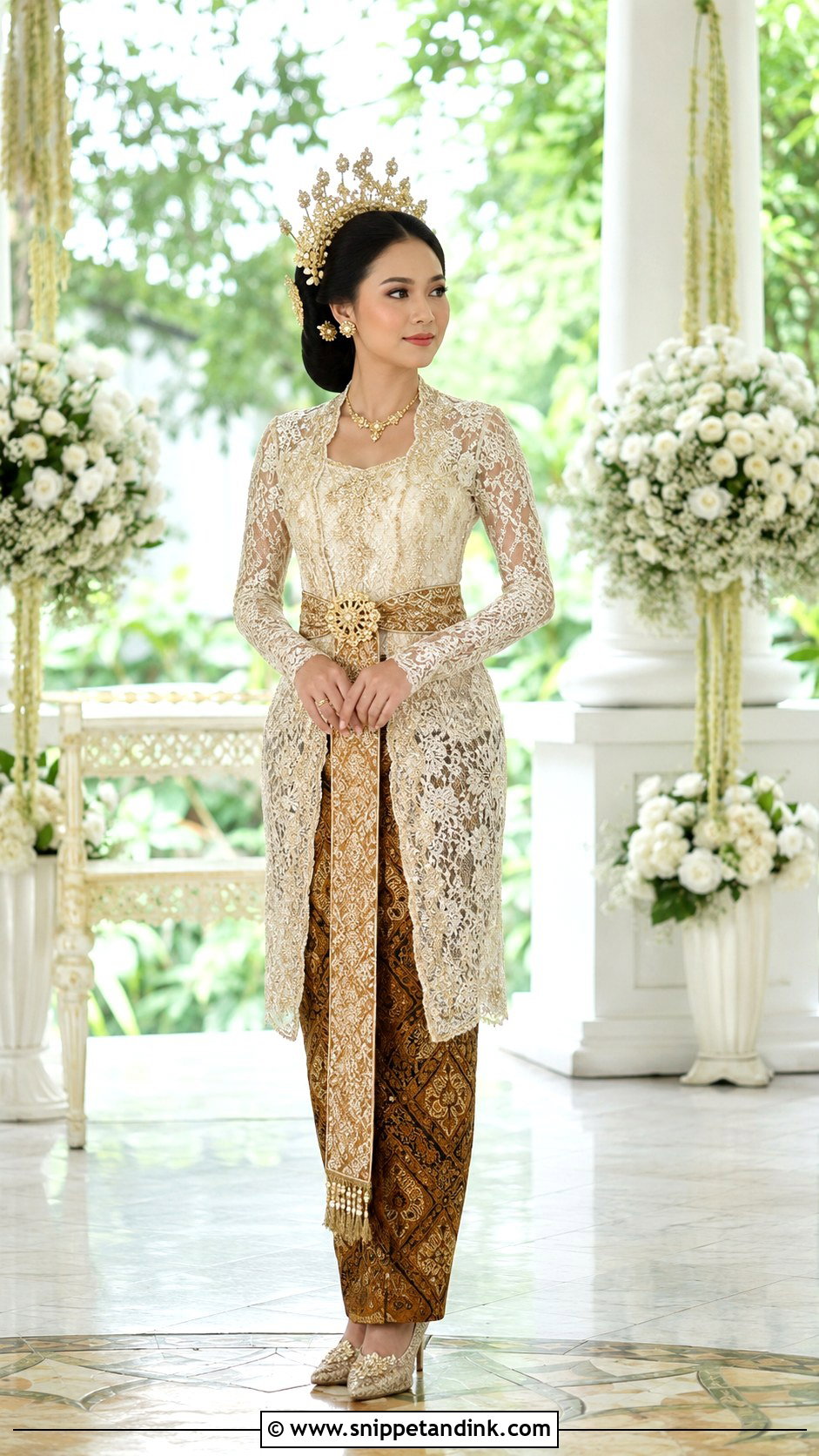 Indonesian Traditional Marriage Kebaya Outfit - Snippet and Ink - 20 Traditional Marriage Outfit Ideas