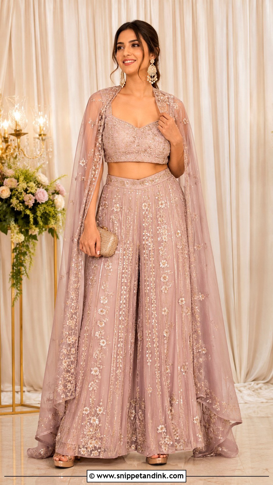 Indowestern Co Ord Set For Sangeet - Snippet and Ink - 25 Indowestern Outfits for Sangeet